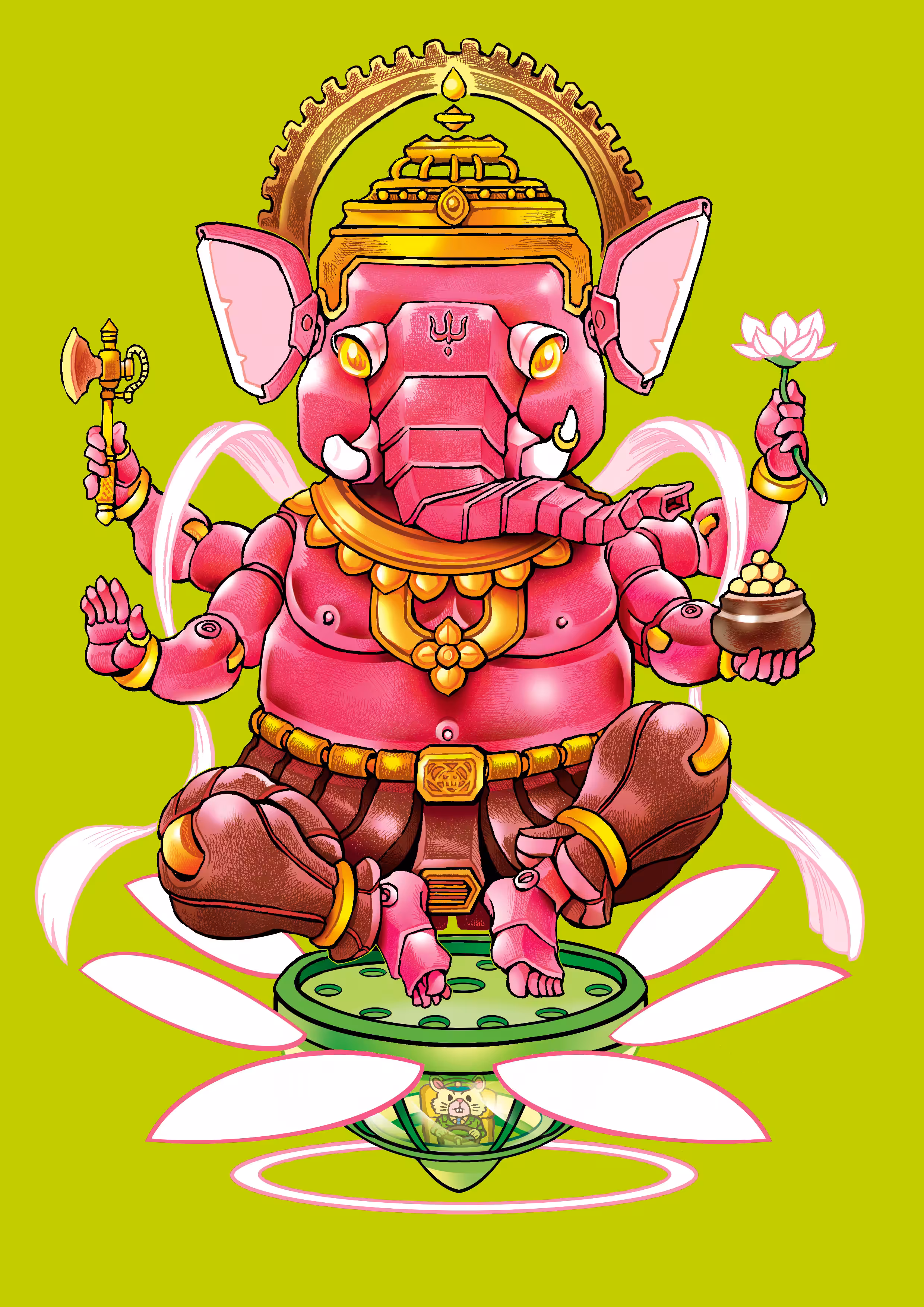 Electric Myth #Ganesha