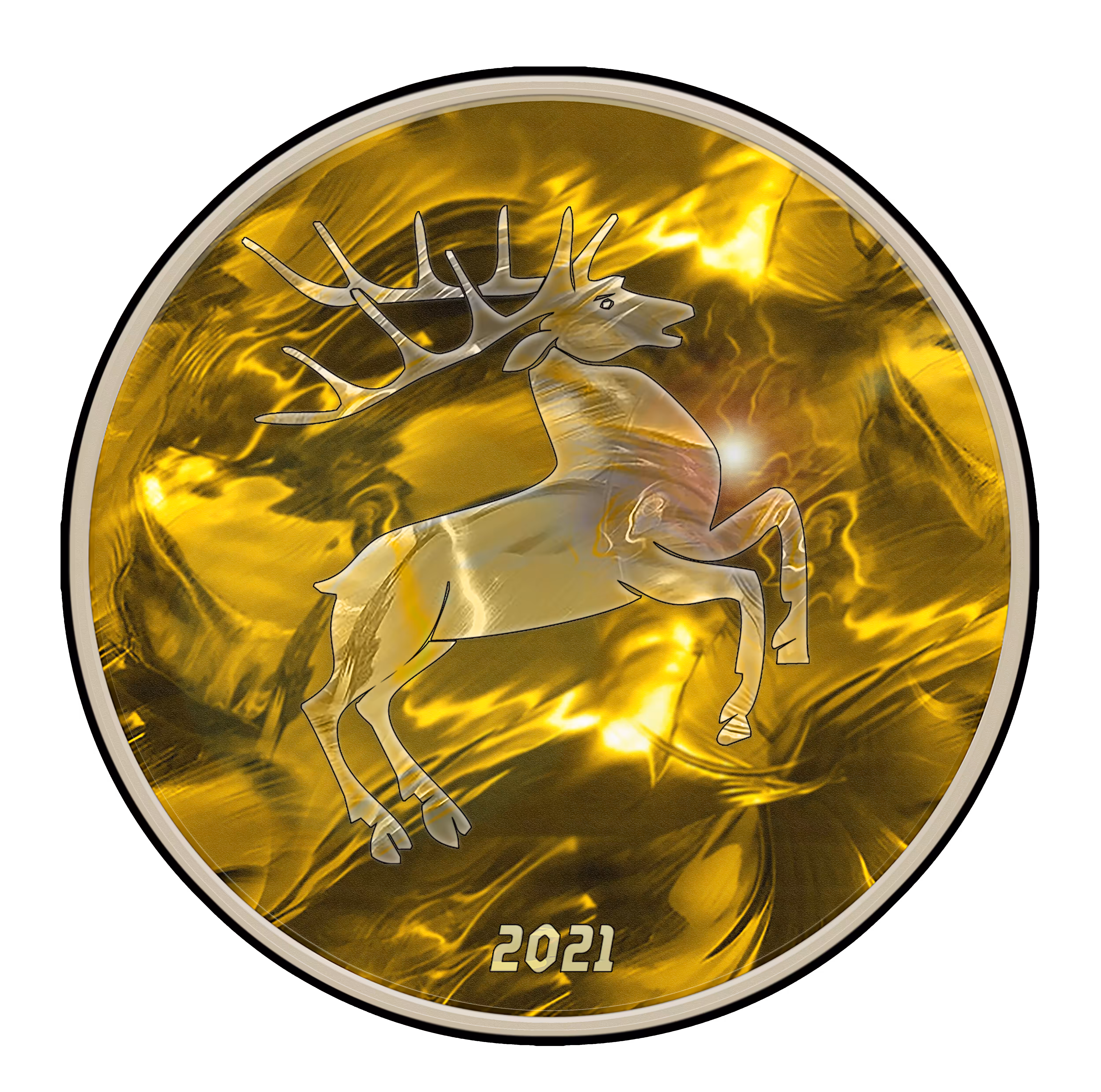 Stag Medallion 