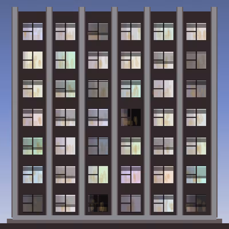 Night Windows #14