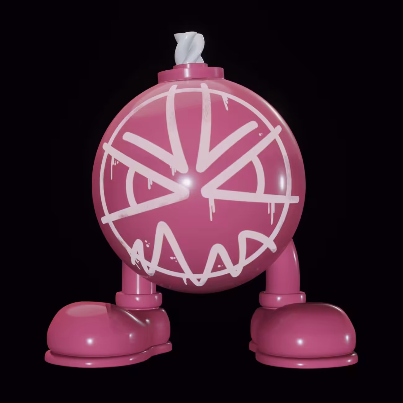 Evil Bomb #4 PINKY