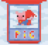 PIG 'SUPERMAN'