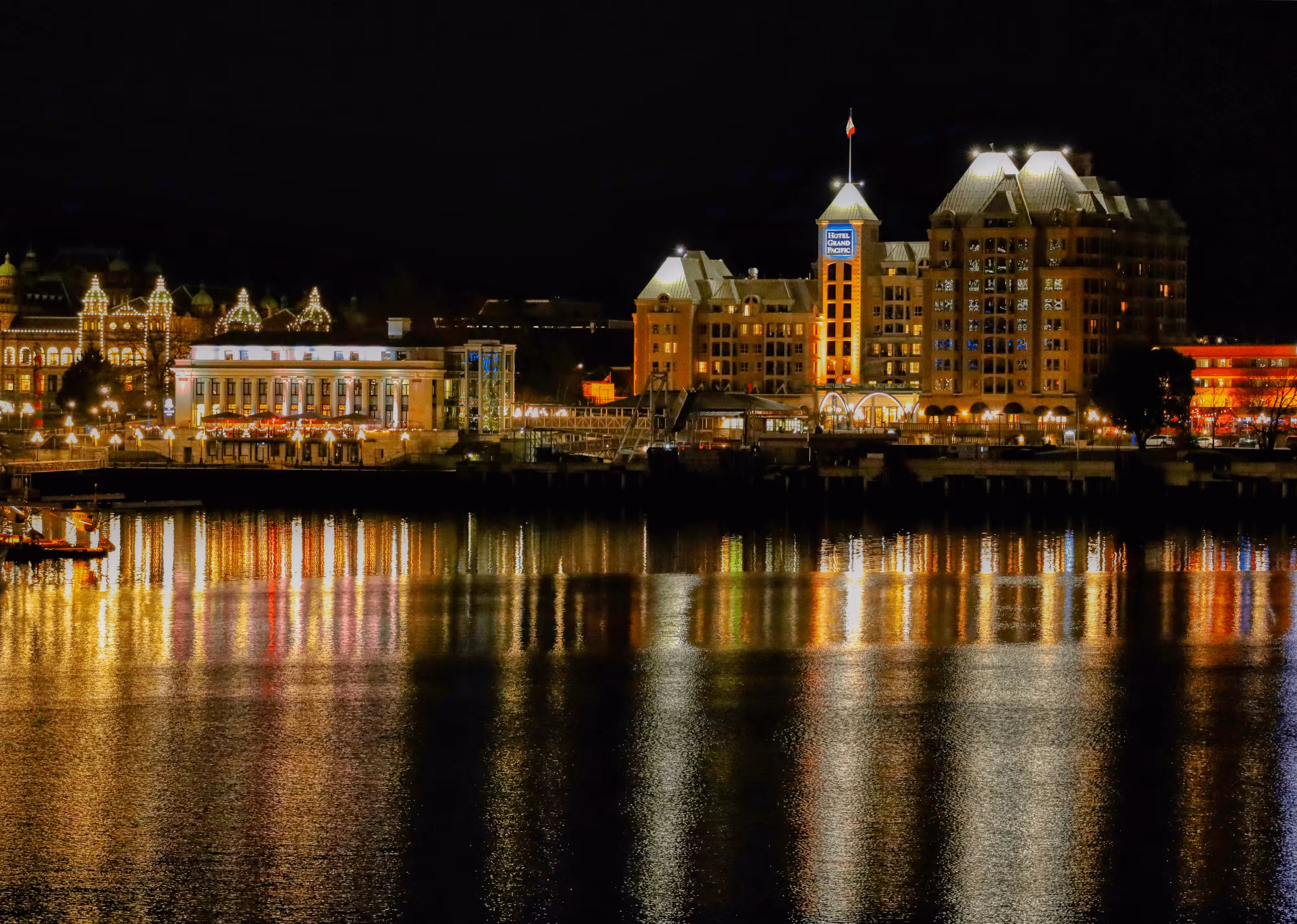 Victoria by night.