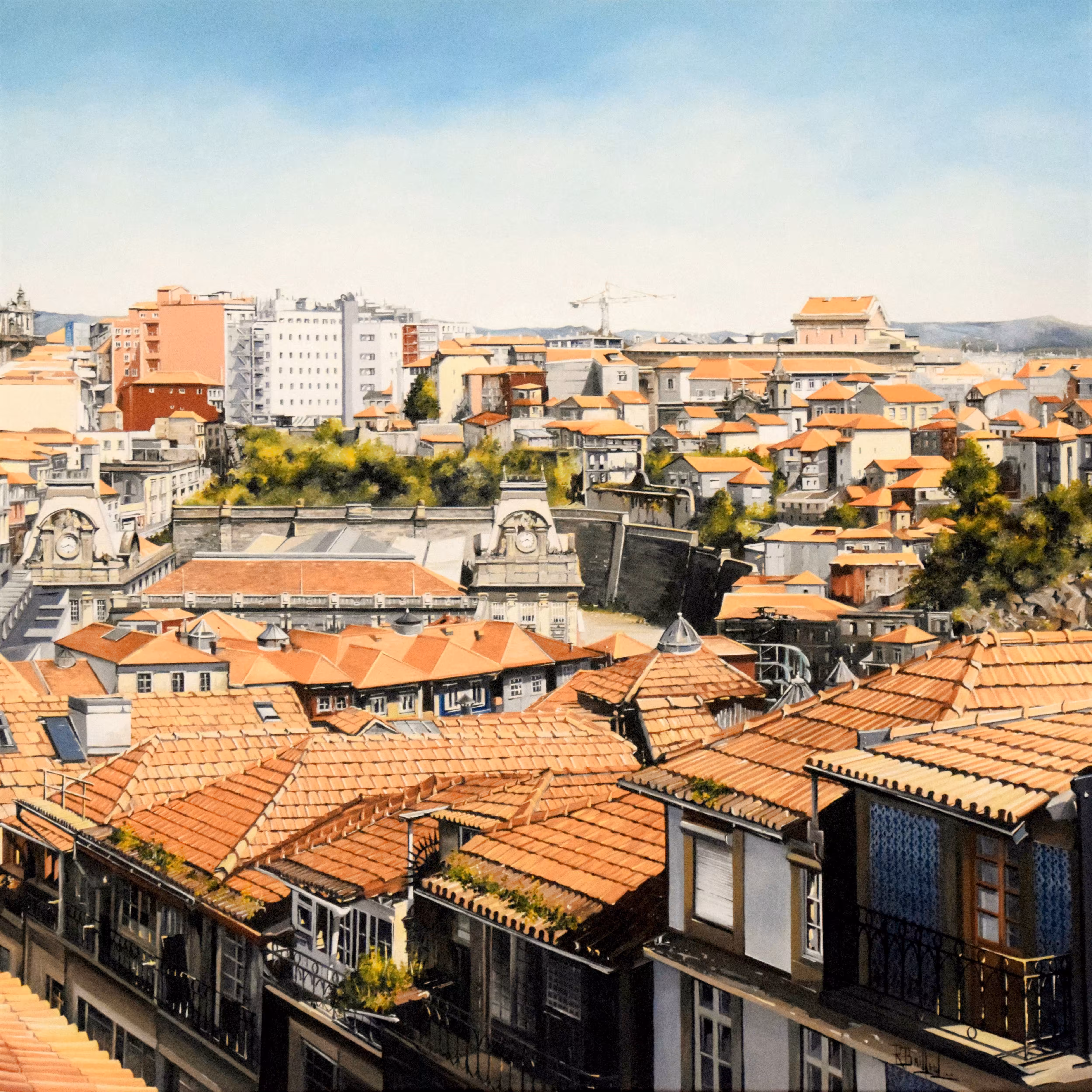 Porto's roofs 