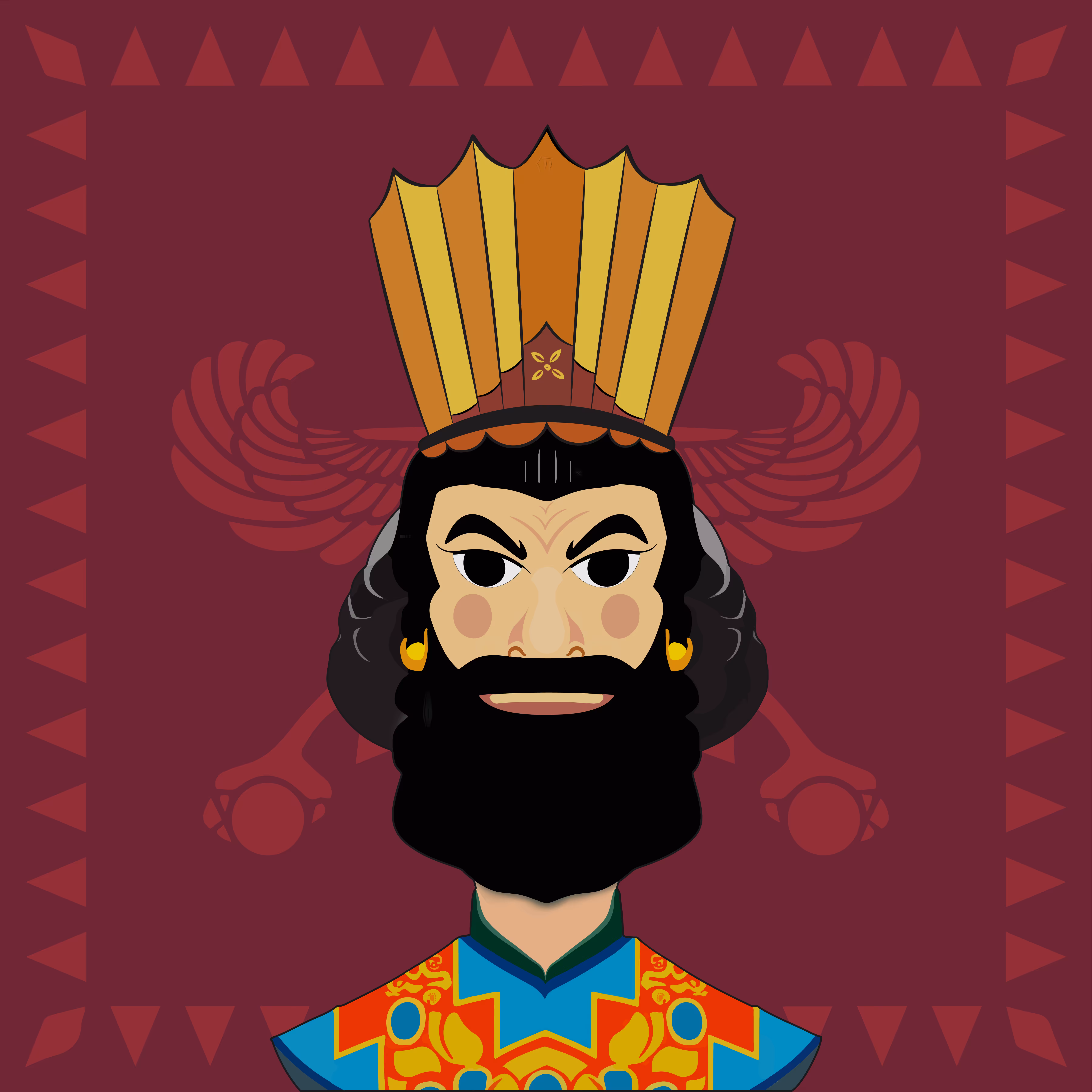  Arta Vardiya , the great commander of the Achaemenid Empire.