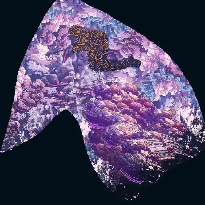As the purple music entered my ears, a new dimension arose
