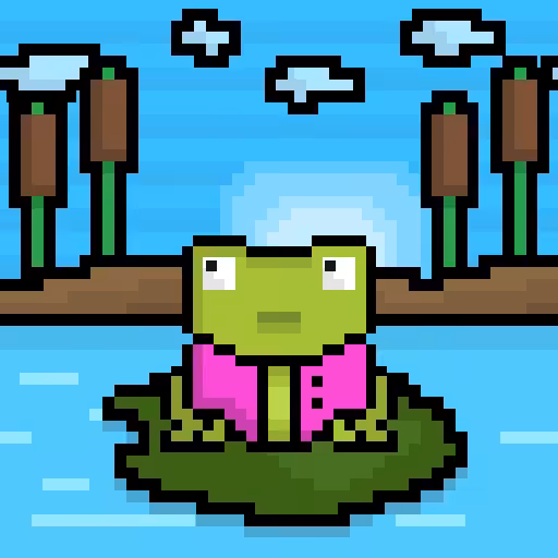 Pixel Frogs #7