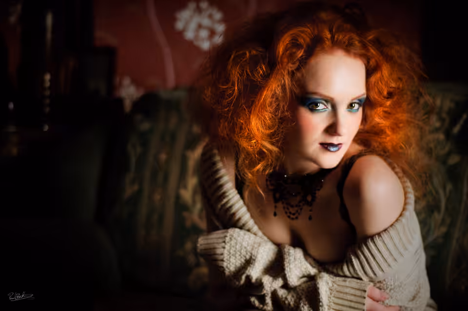 Starlet between takes