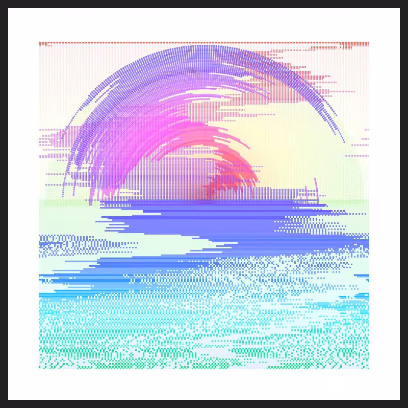 Glitch Acuarela #24