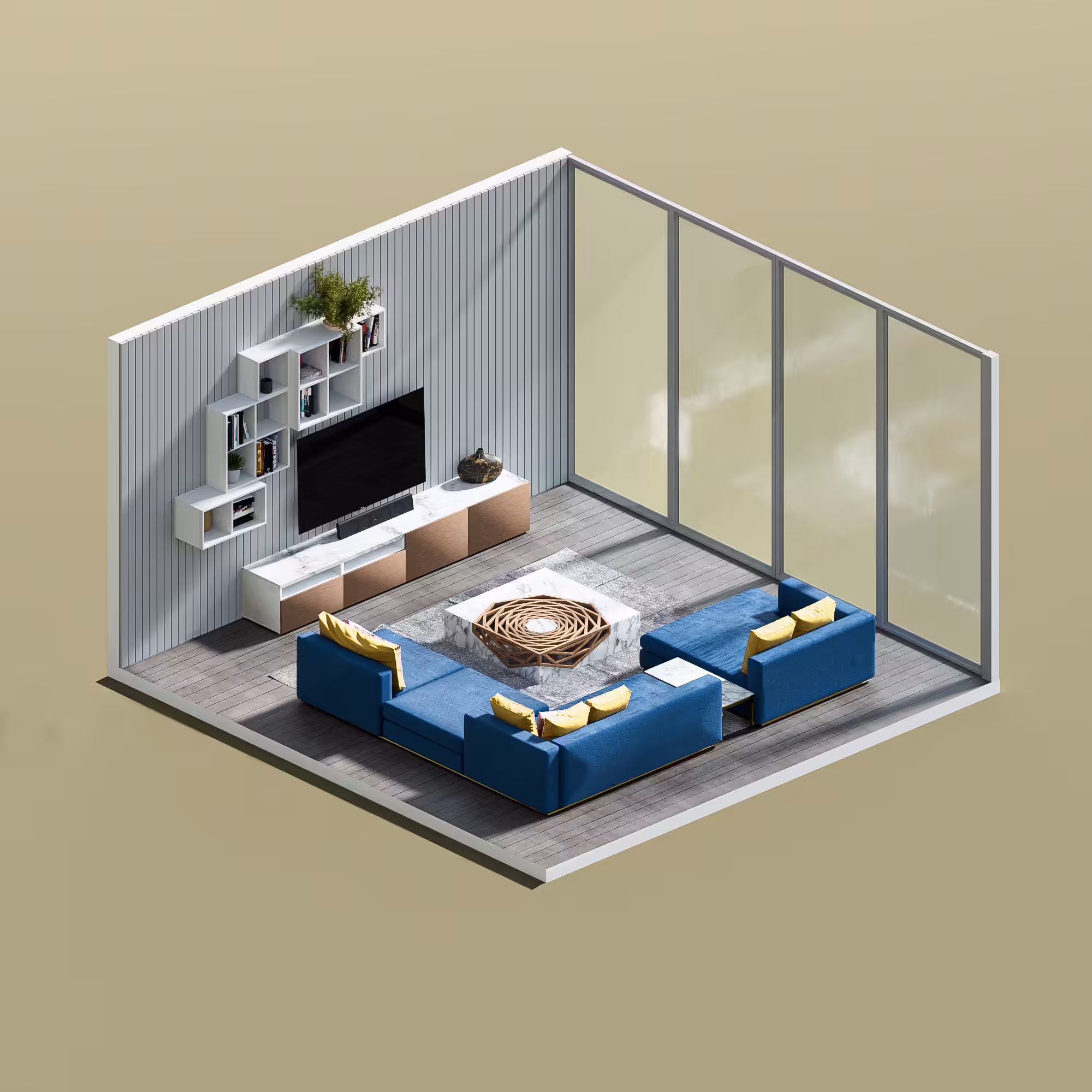 Voxel Room #14