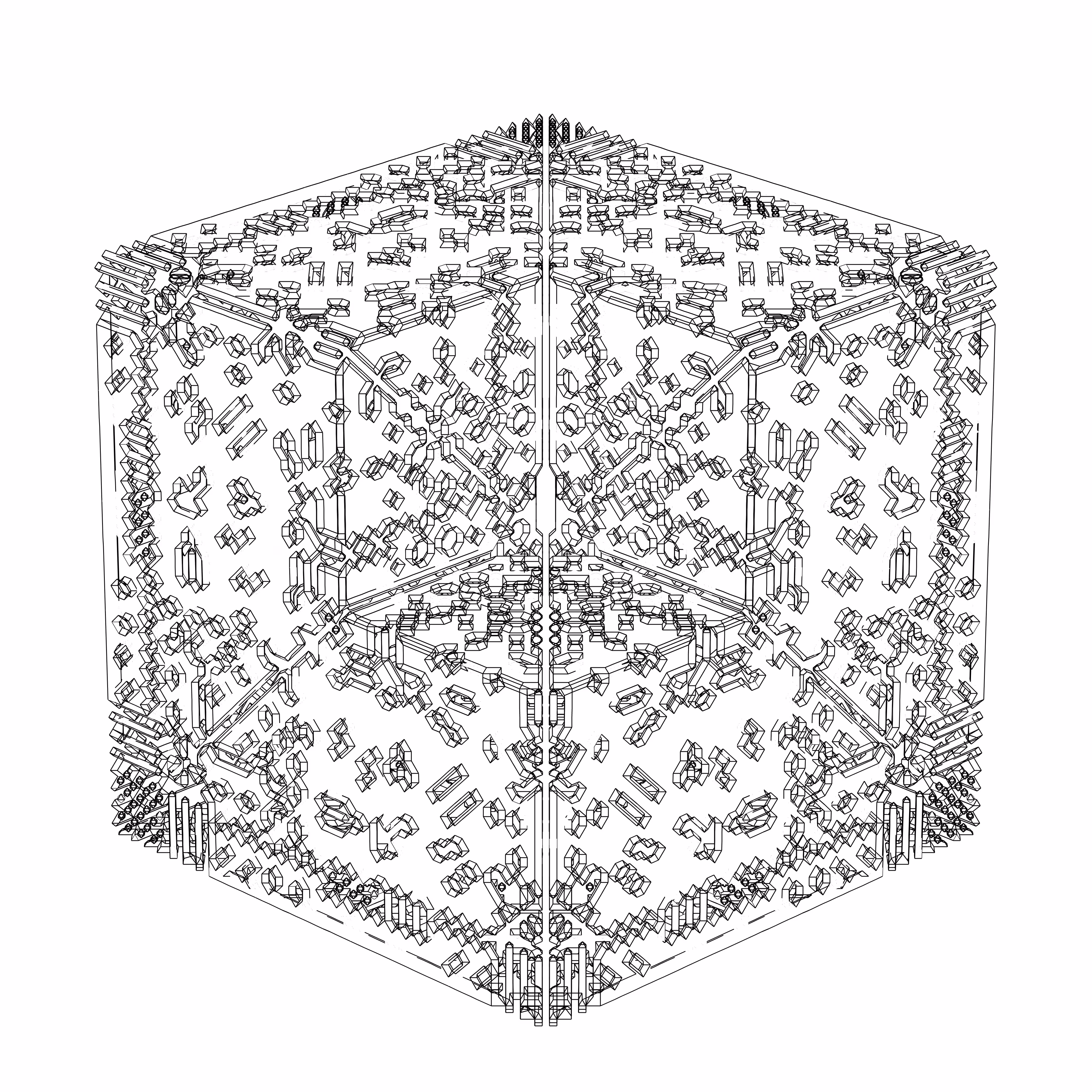 LL21 Alien Art Cube #709