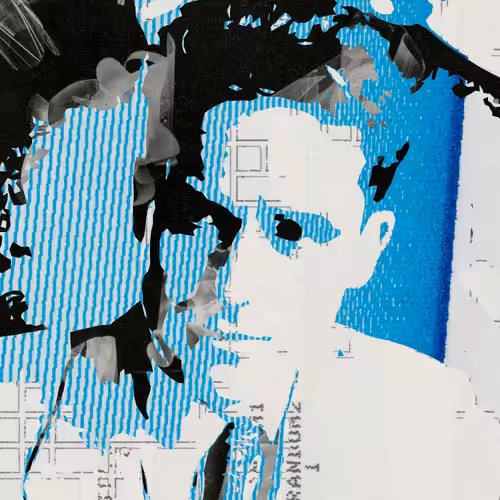 THE GENERATIVE PORTRAIT COLLECTION OF ROBERT MALLARY: Generative Portrait of Robert Mallary #678