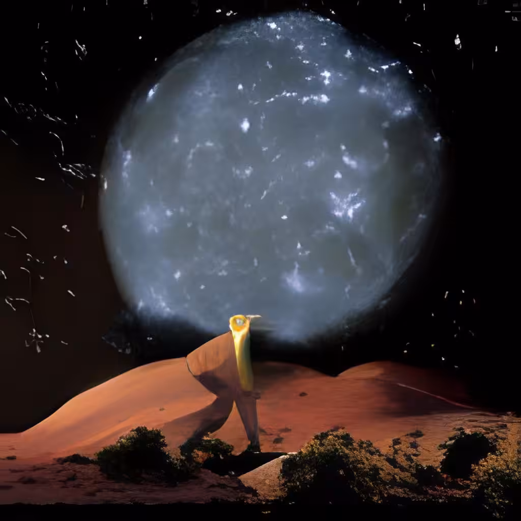 Moon landscape