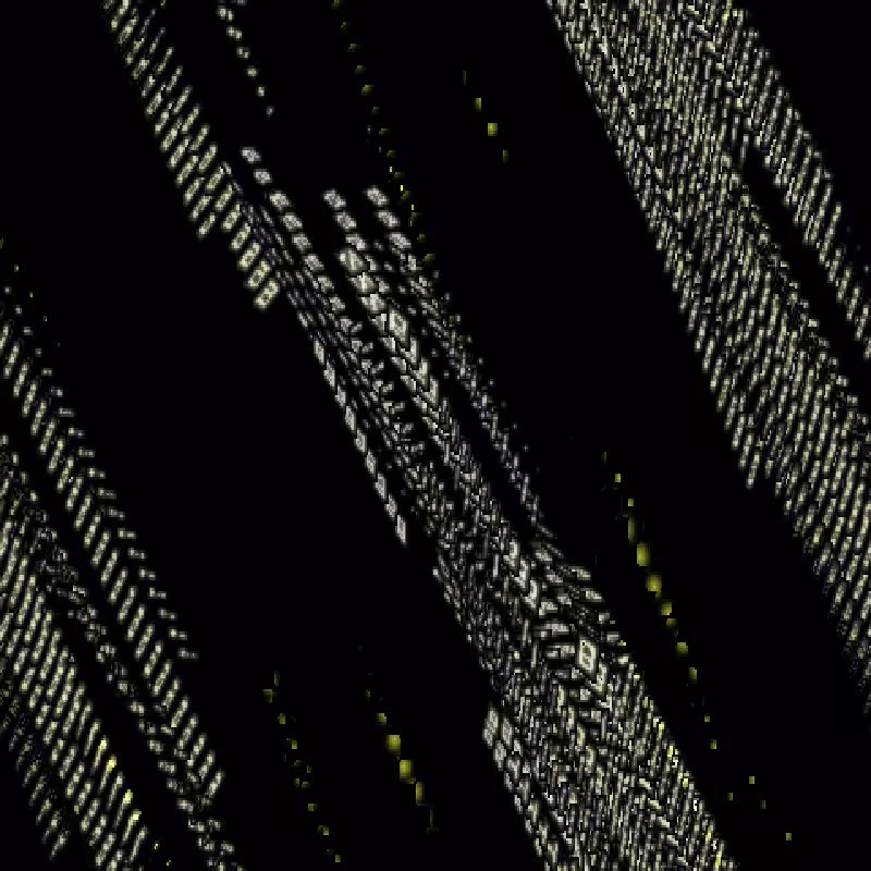 Drip 9c - from the 'Score-2022' sketches. #18