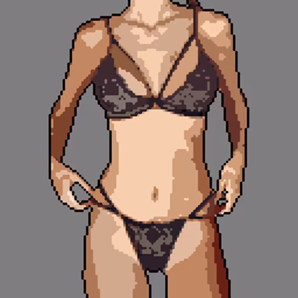 Trisha #03 Pixel Girl