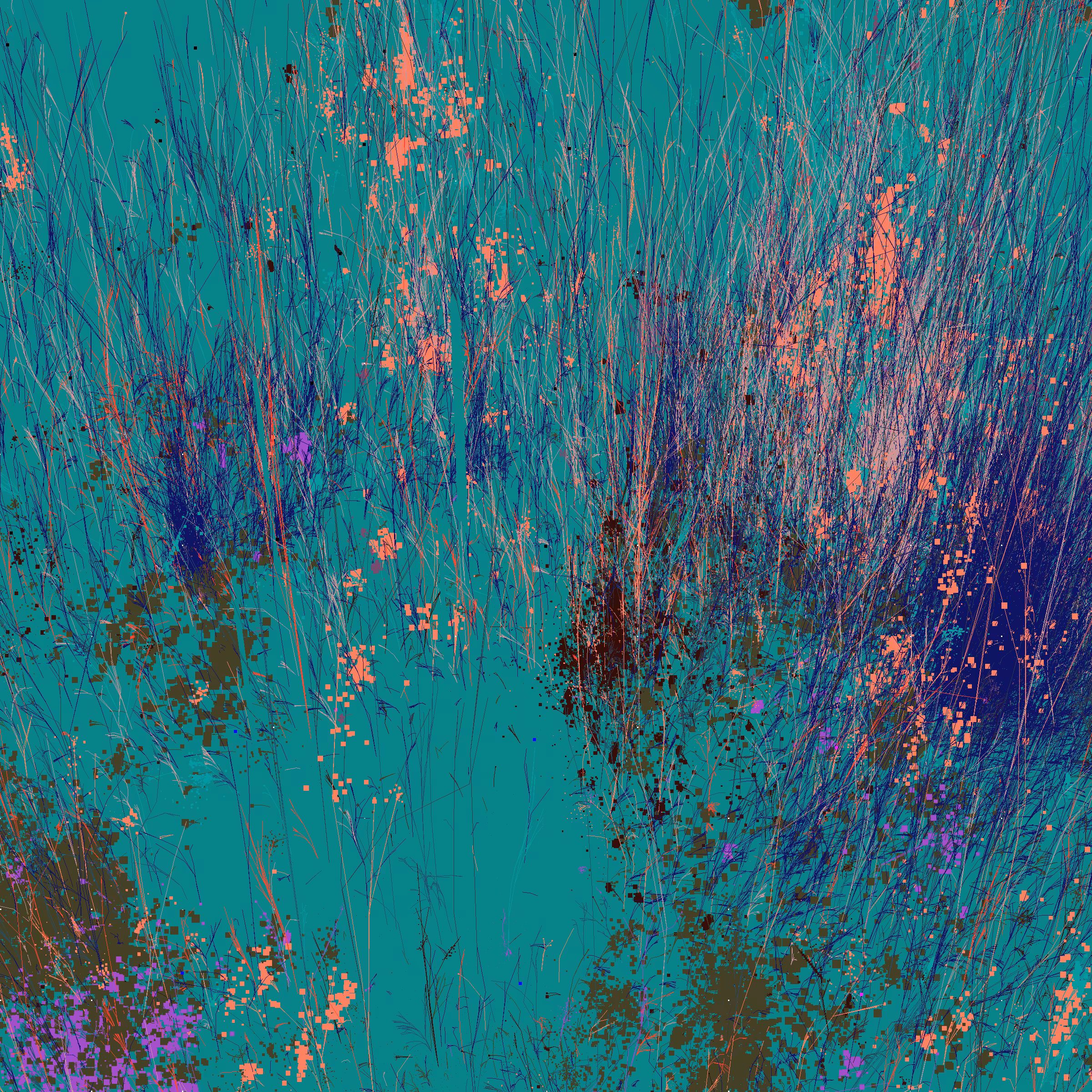 Infinite Garden: 50724 Flowers