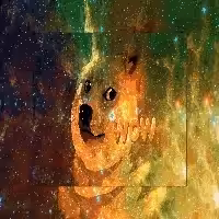 Much Wow Dogecoin Cube