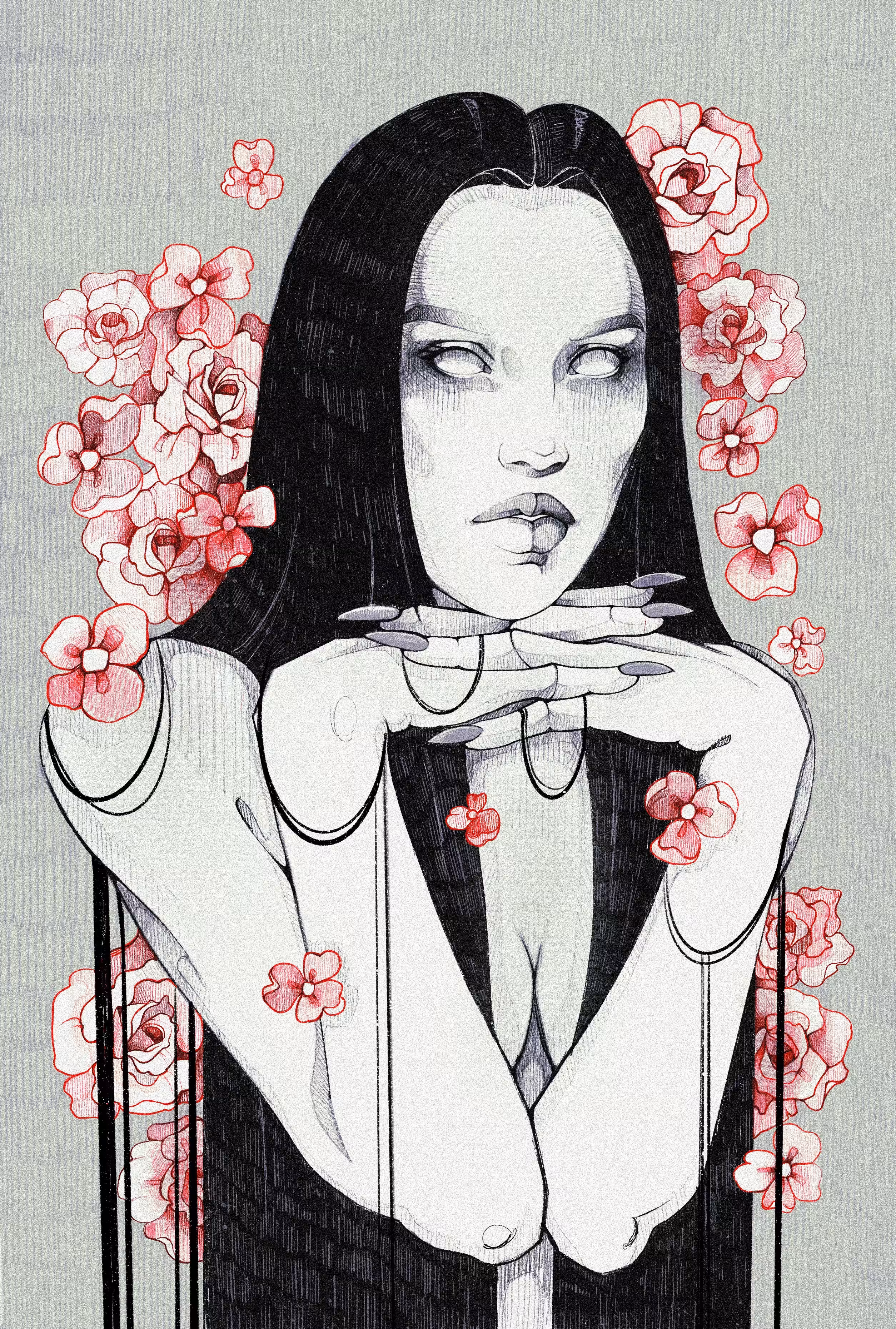 Flowers in the dark