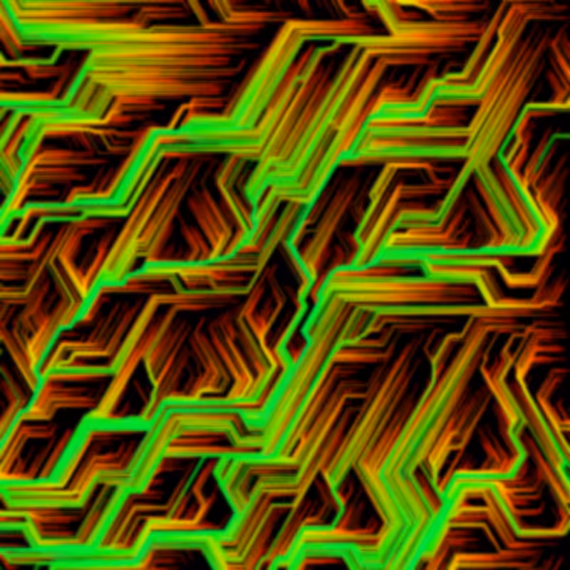 Discrete strokes. #4