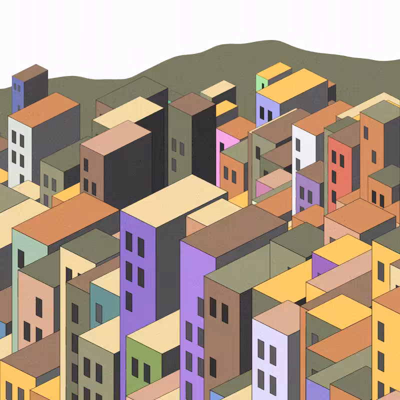 Coloured City #66