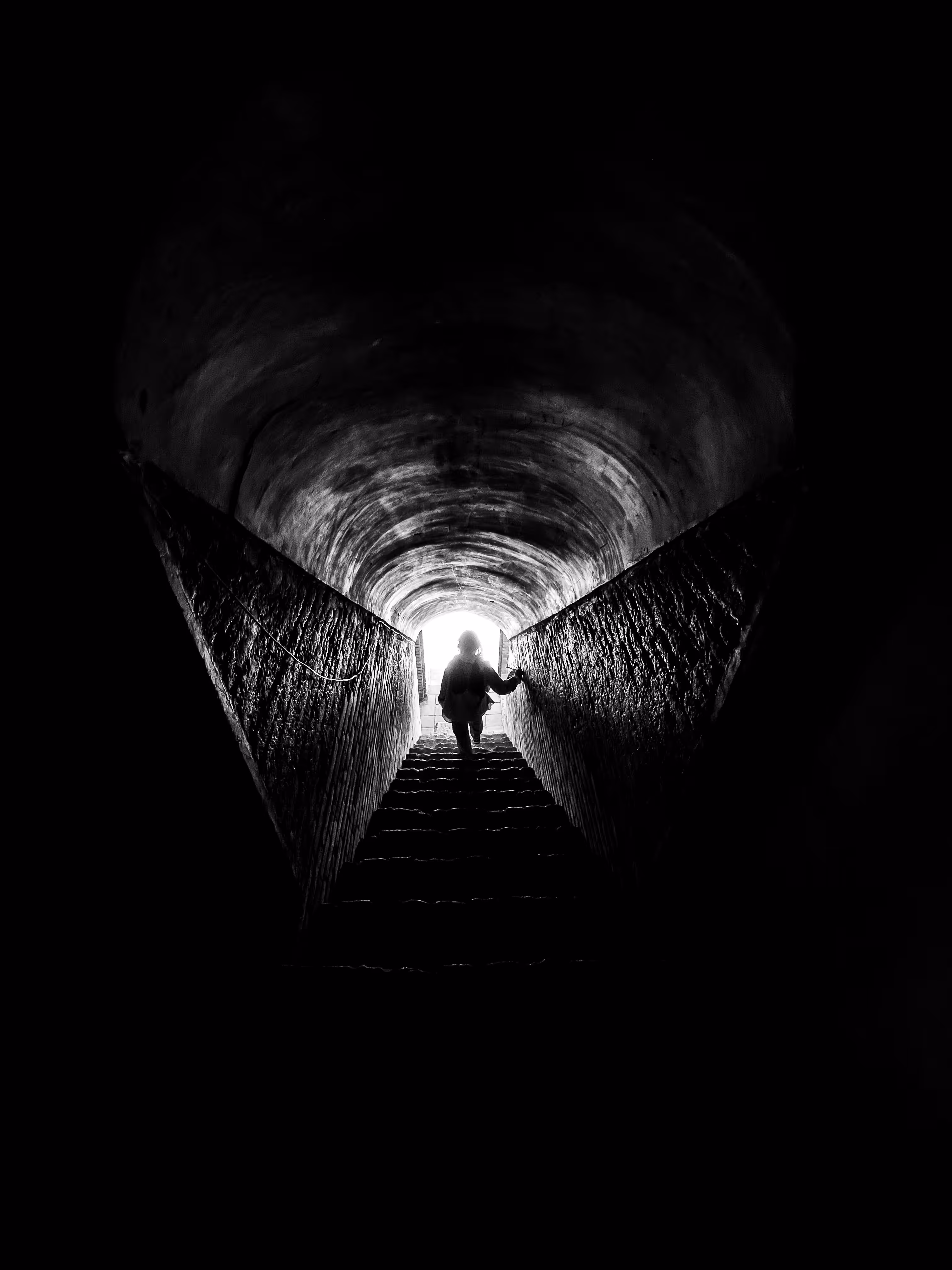 to the light
