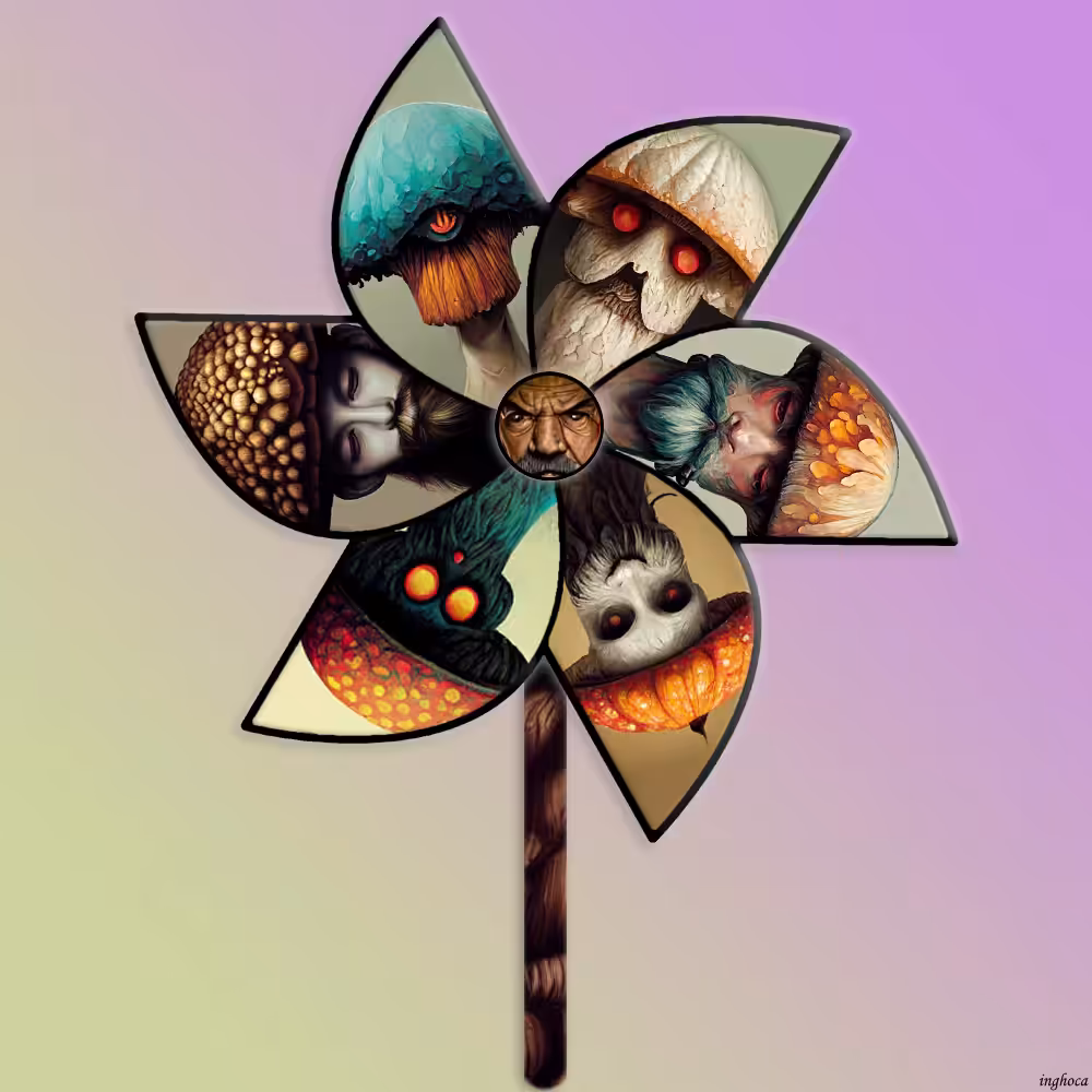 pinwheel 56 collaboration with  🌵Osi. @yuceosi