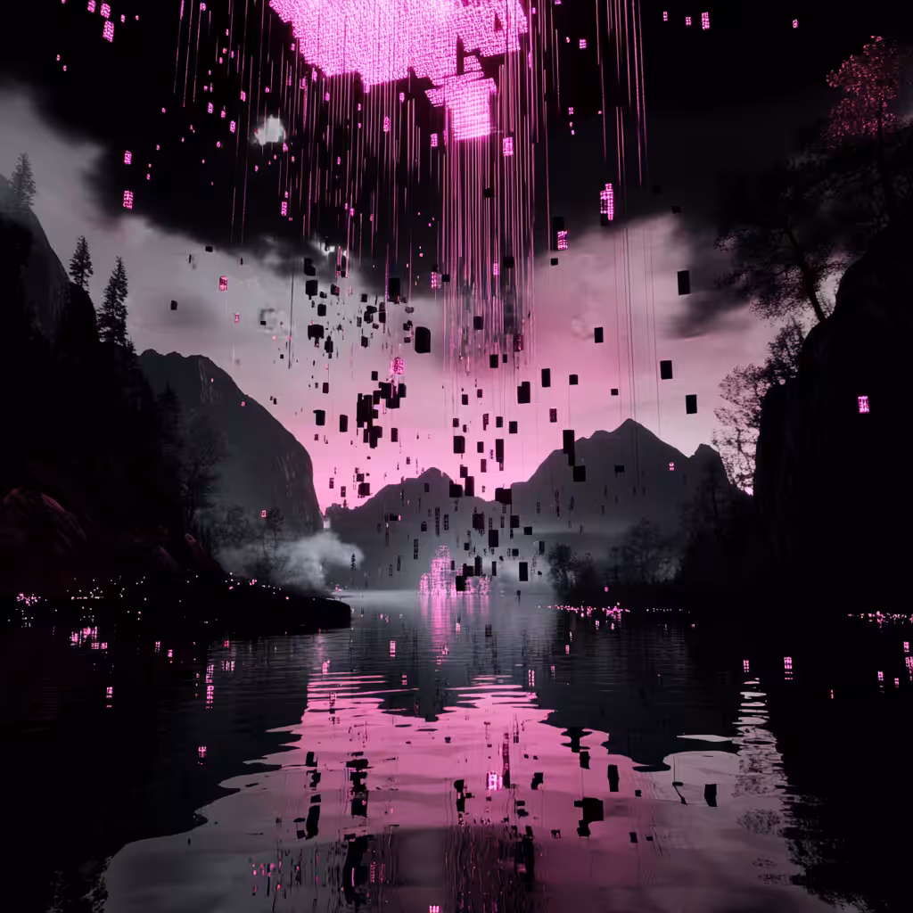 Glitch Archives — The Code Rain