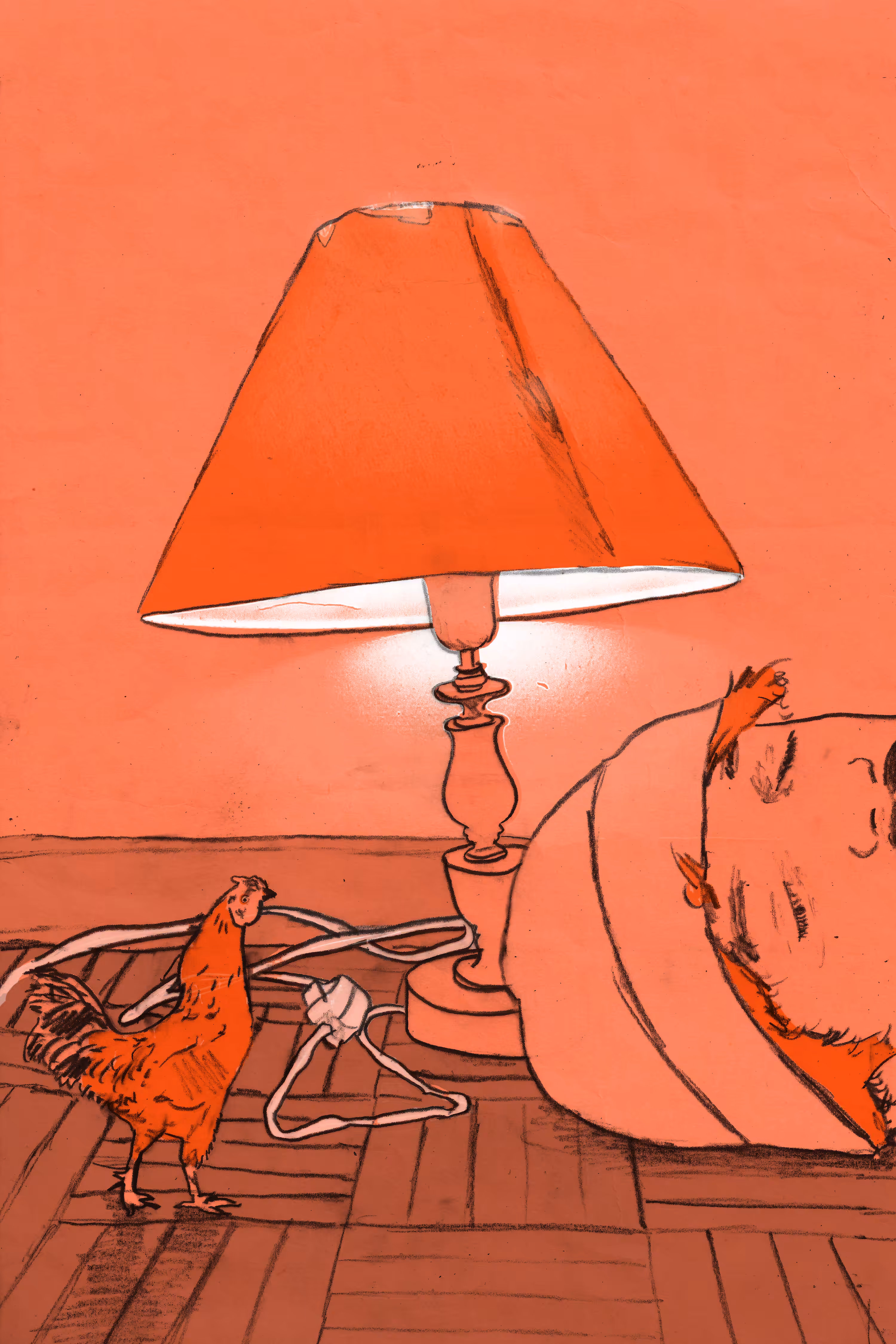 the chicken