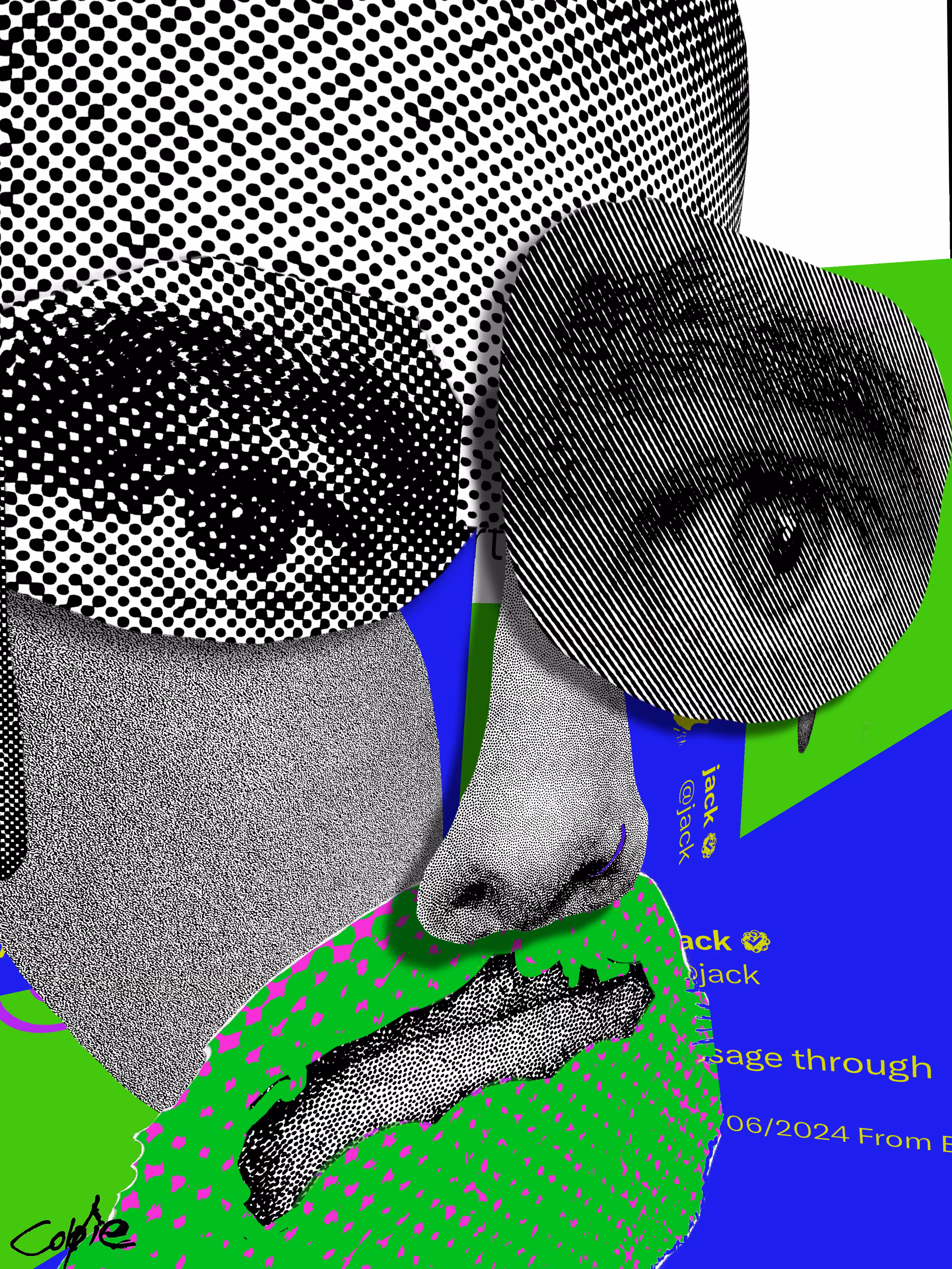 Decentral Eyes - Editions: Jack Dorsey - Decentral Eyes - Safe Passage Variant - 107/240