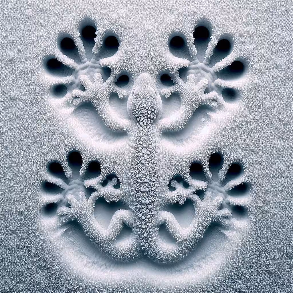 Frosty Gecko Imprint