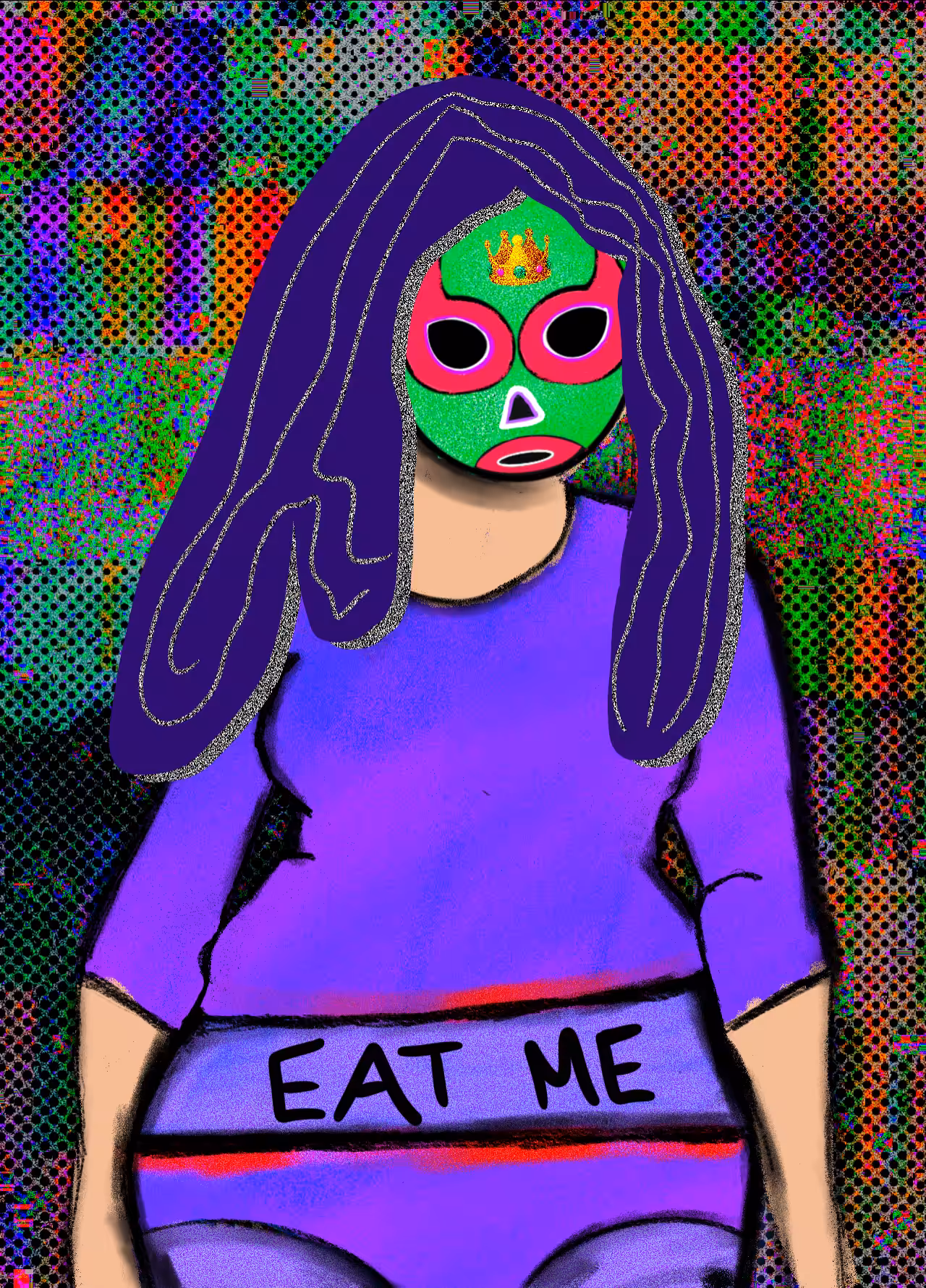 NFT luchadora #65