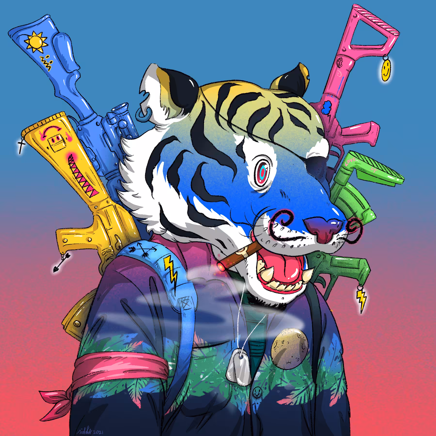 LUNGtiger arms dealer