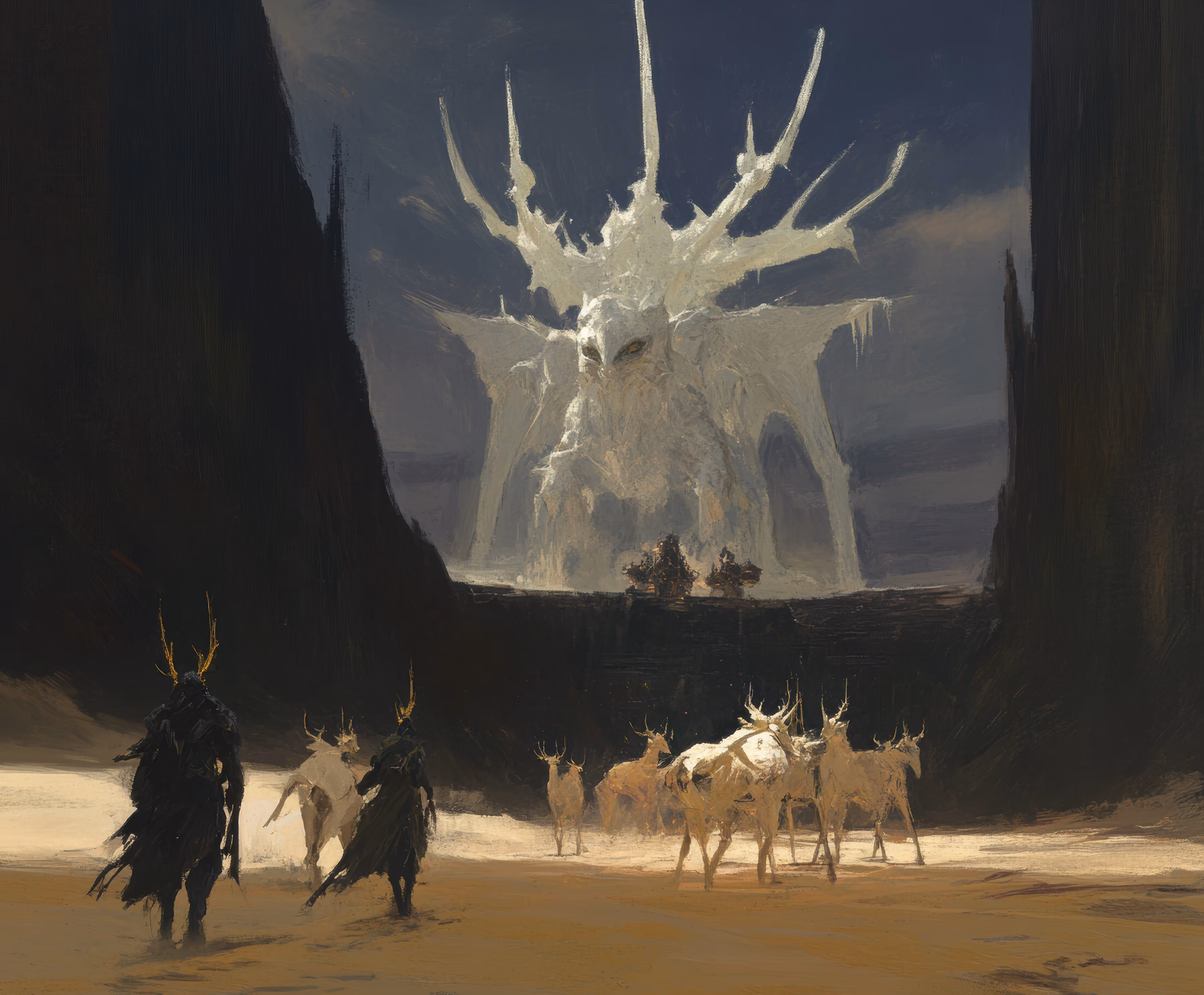 Exit Vectors: The Antlered Procession