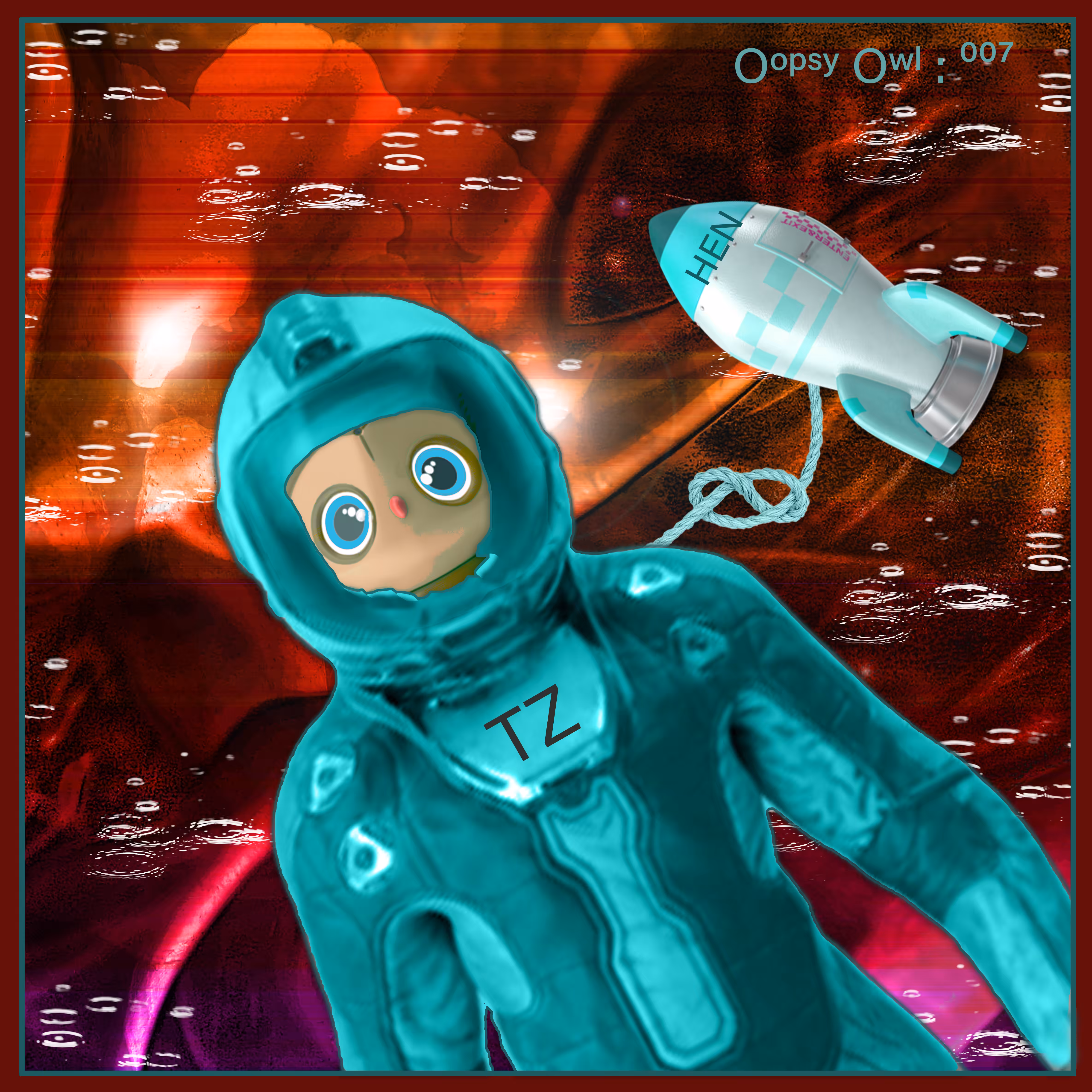 Oopsy Owl : 007 : Space Tourist