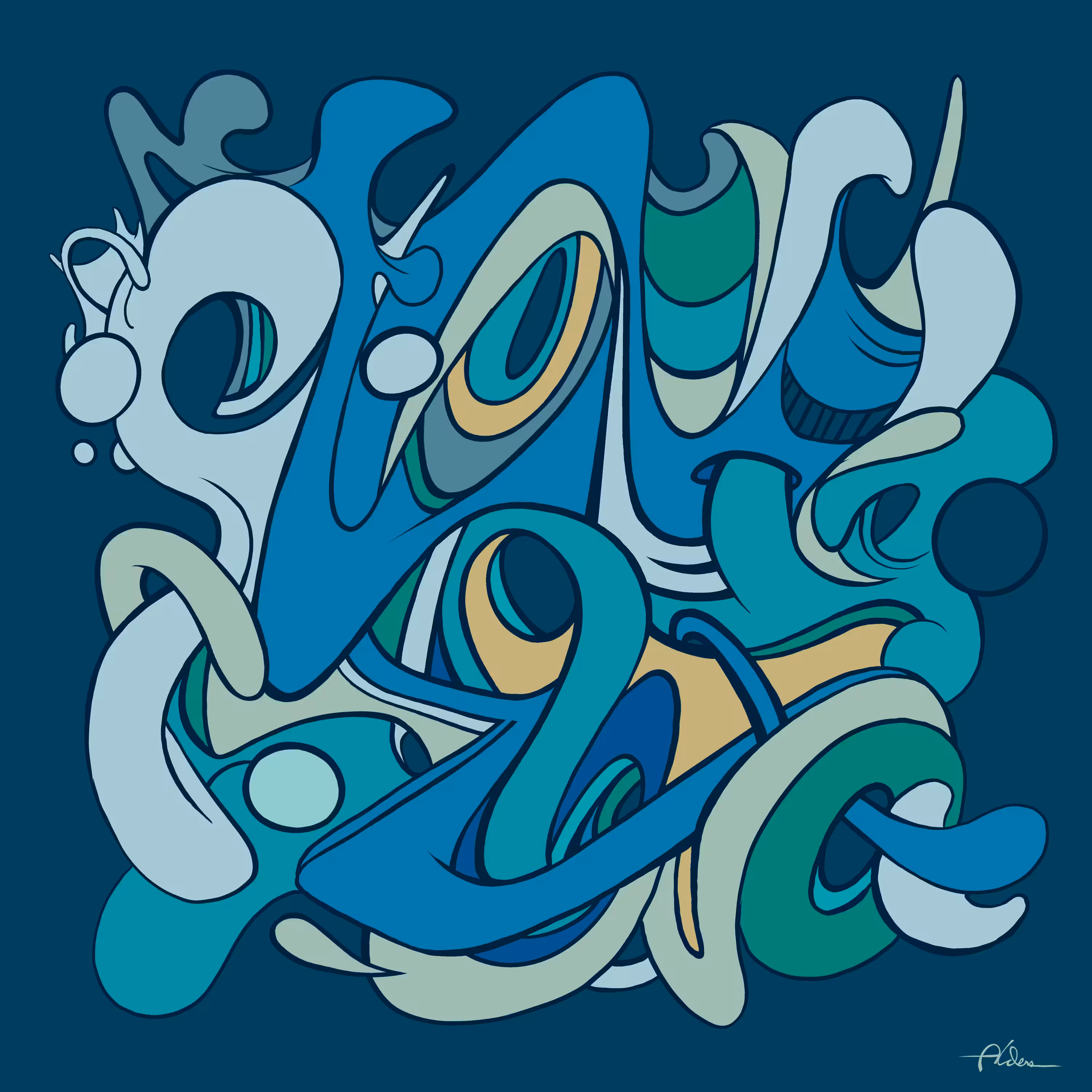 Hydroglyphics # 8