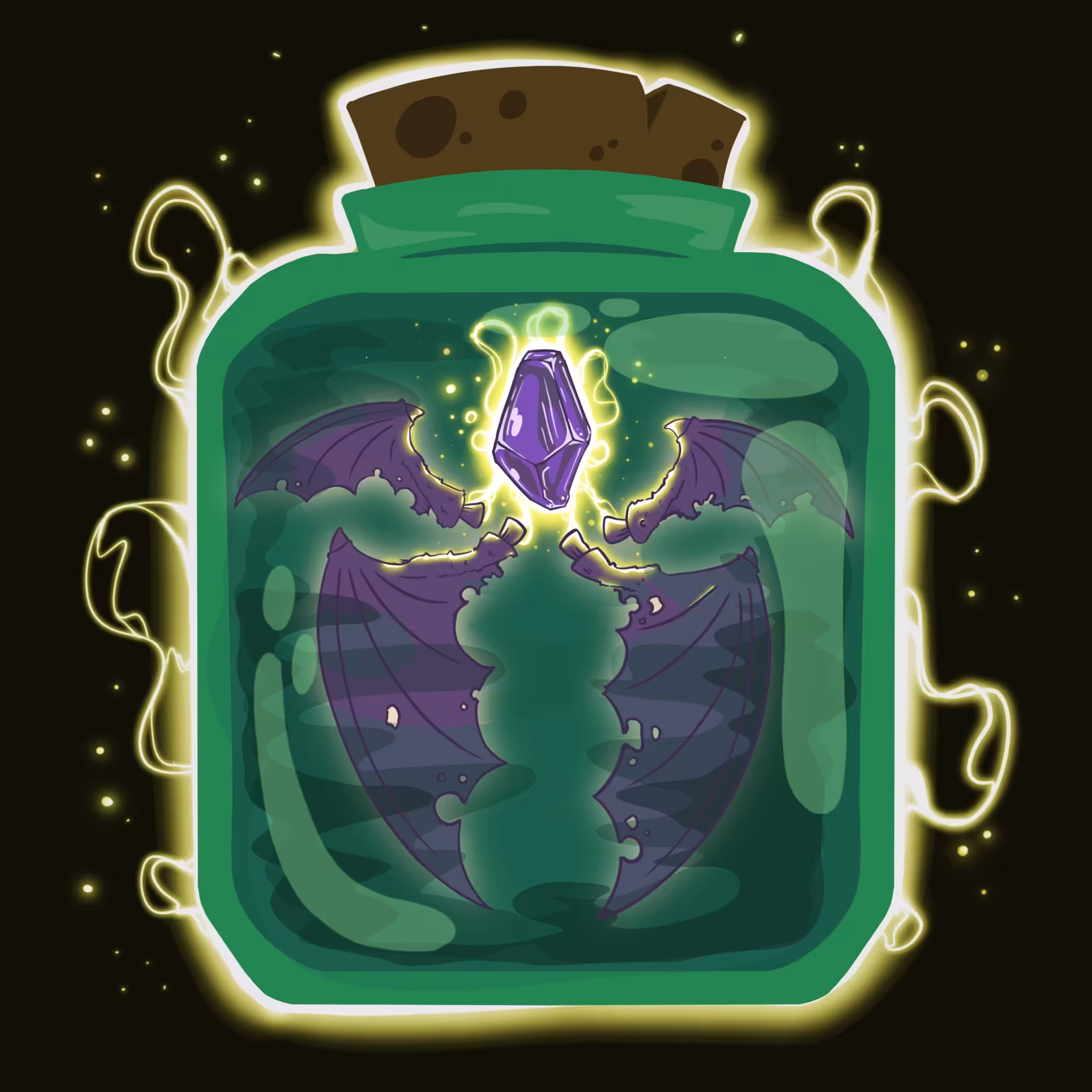 Winged Potion (gem powered) ✨