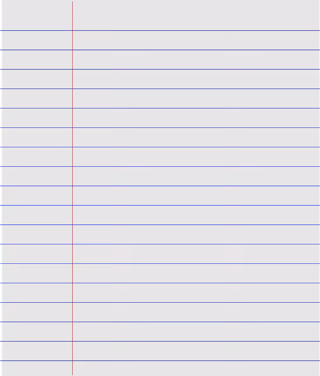 Blank Sheet