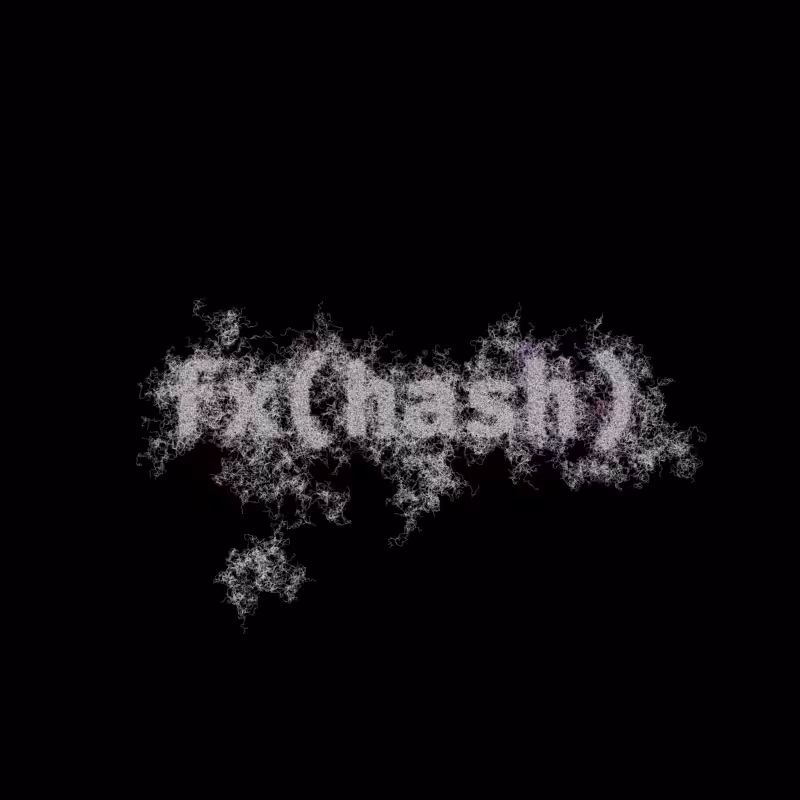 FXHASH Generative Logo #996