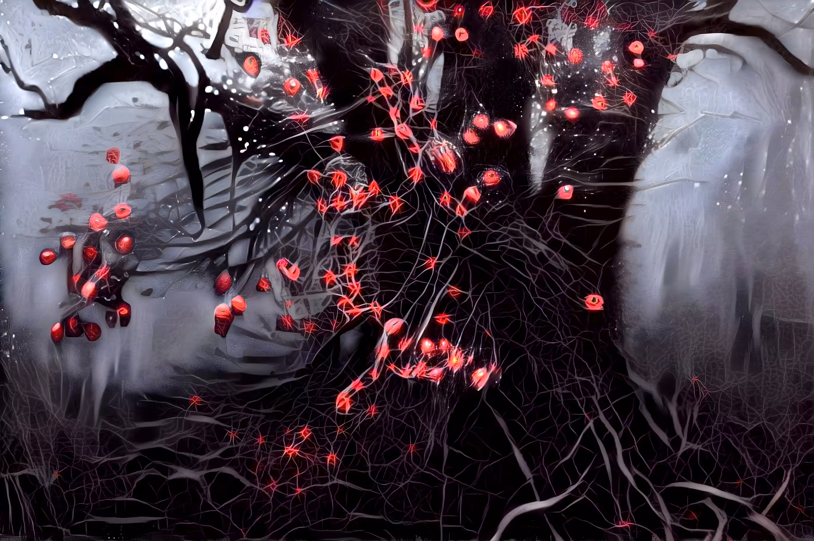 Red on black #11