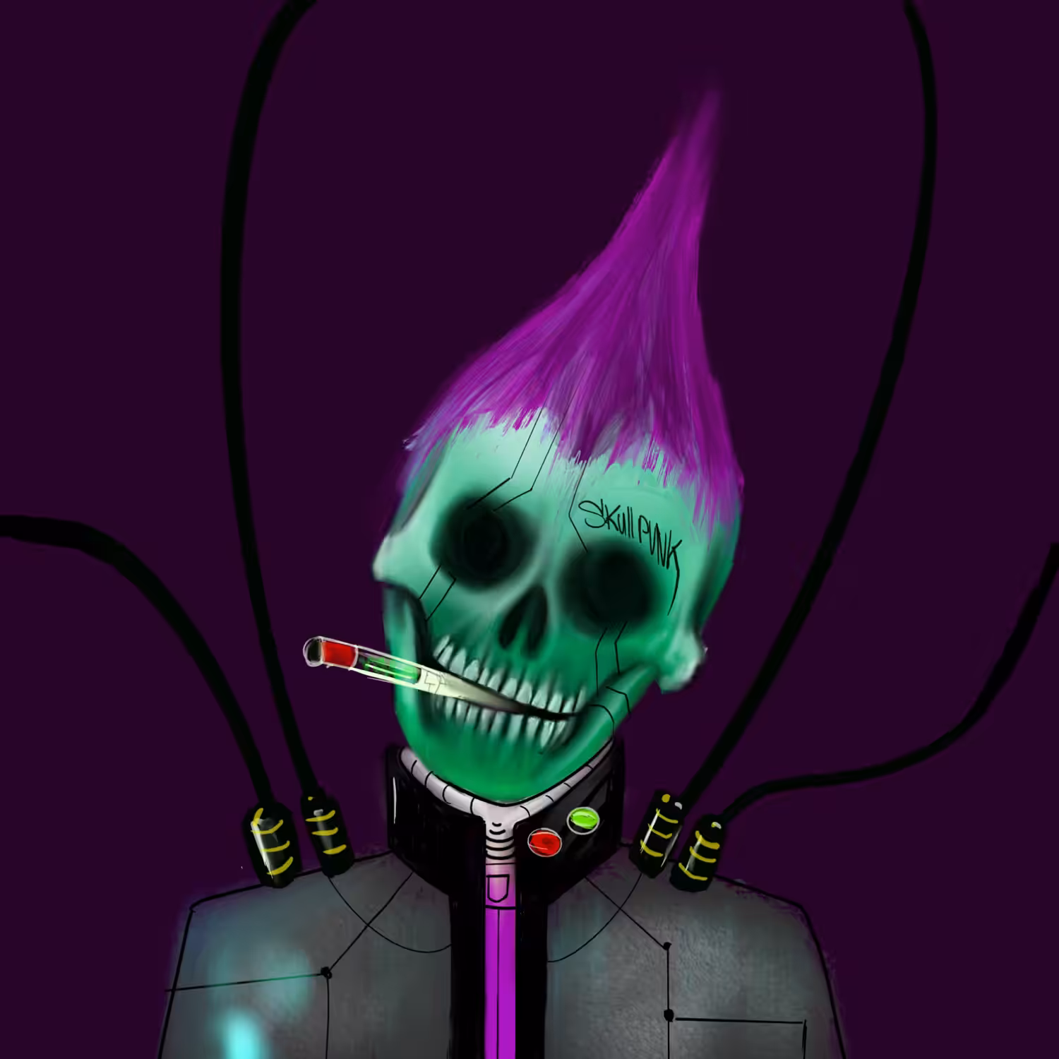 skull punk#101Stay High 