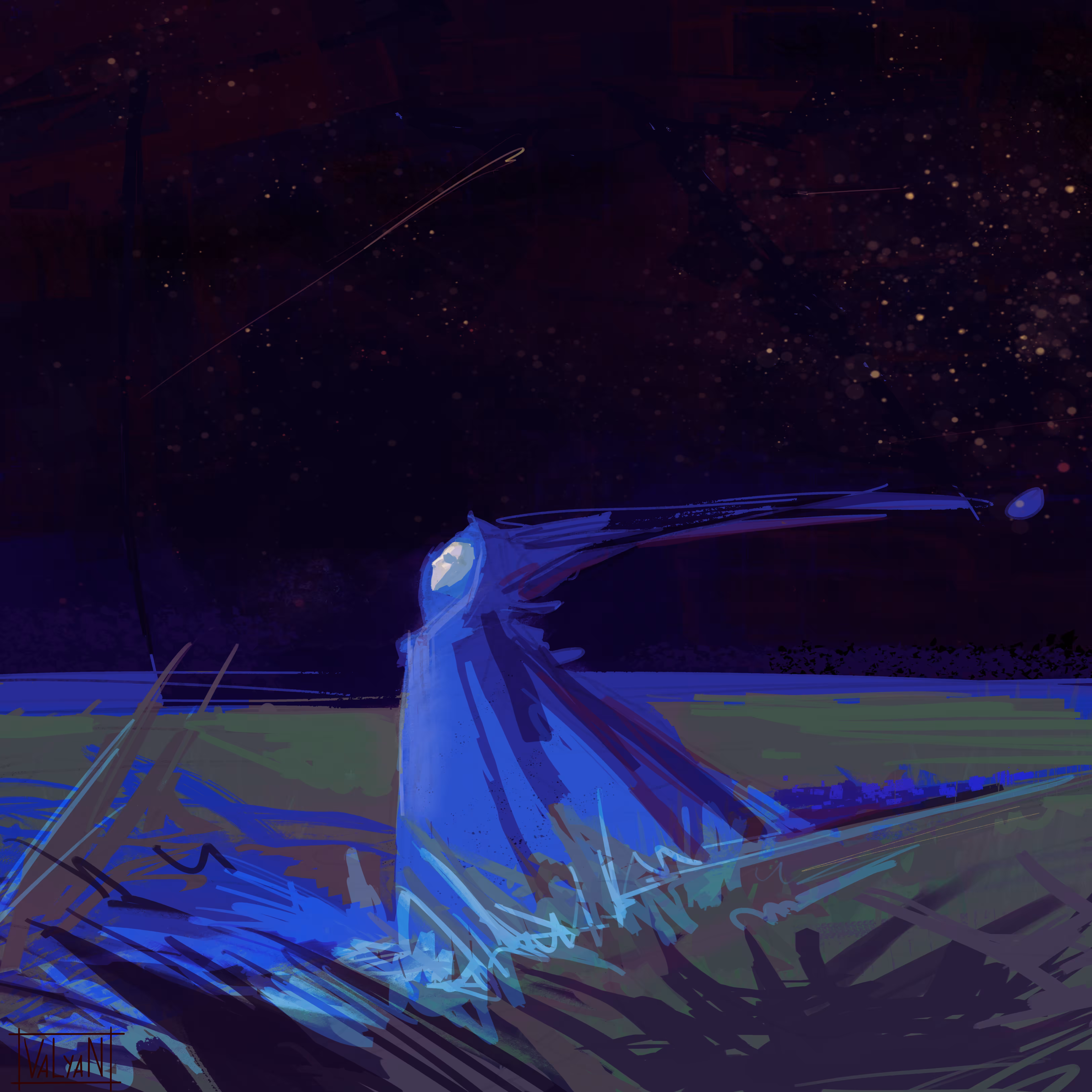 Strange night