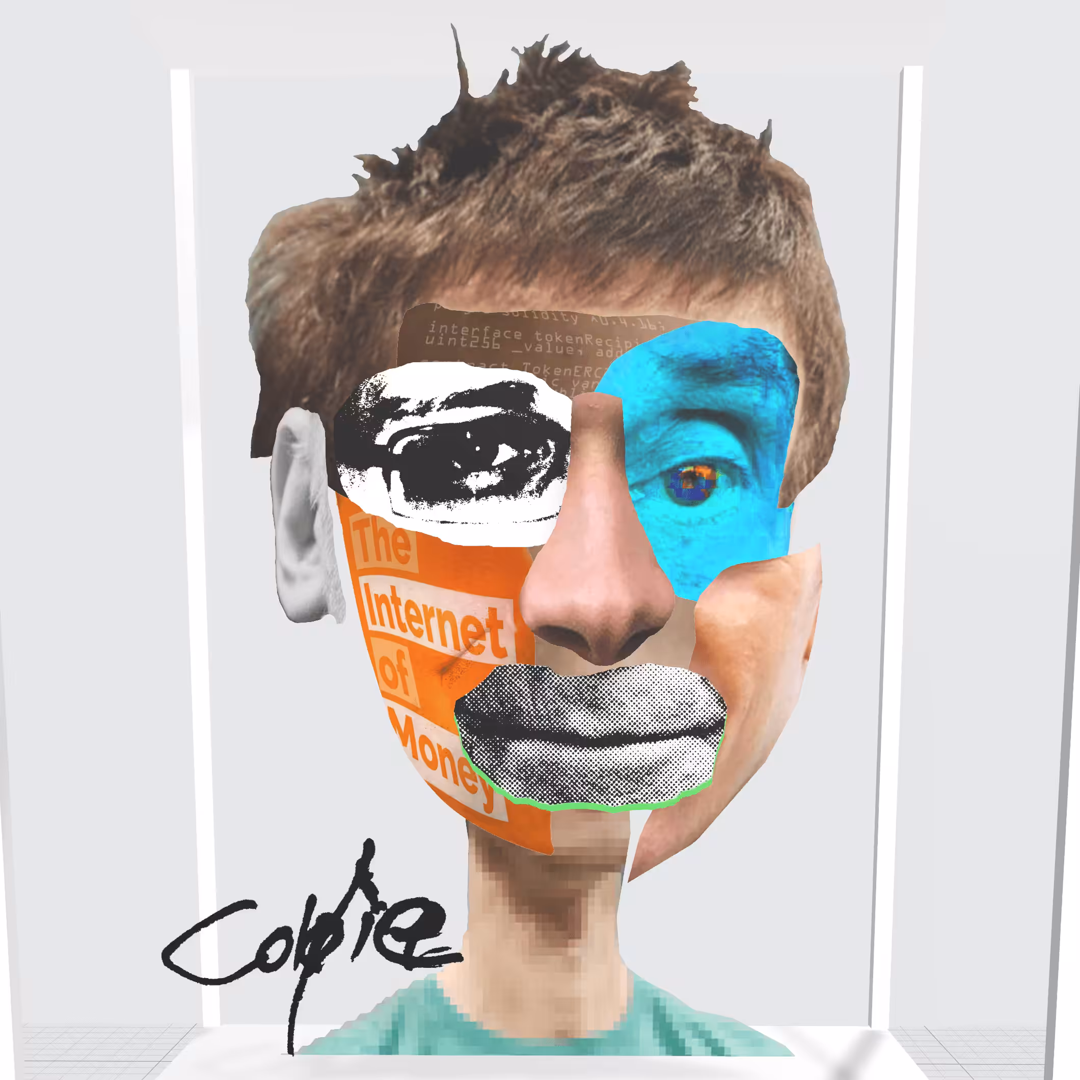  Decentral Eyes VR - OG Collage - Variant 01 - ARTIST PROOF