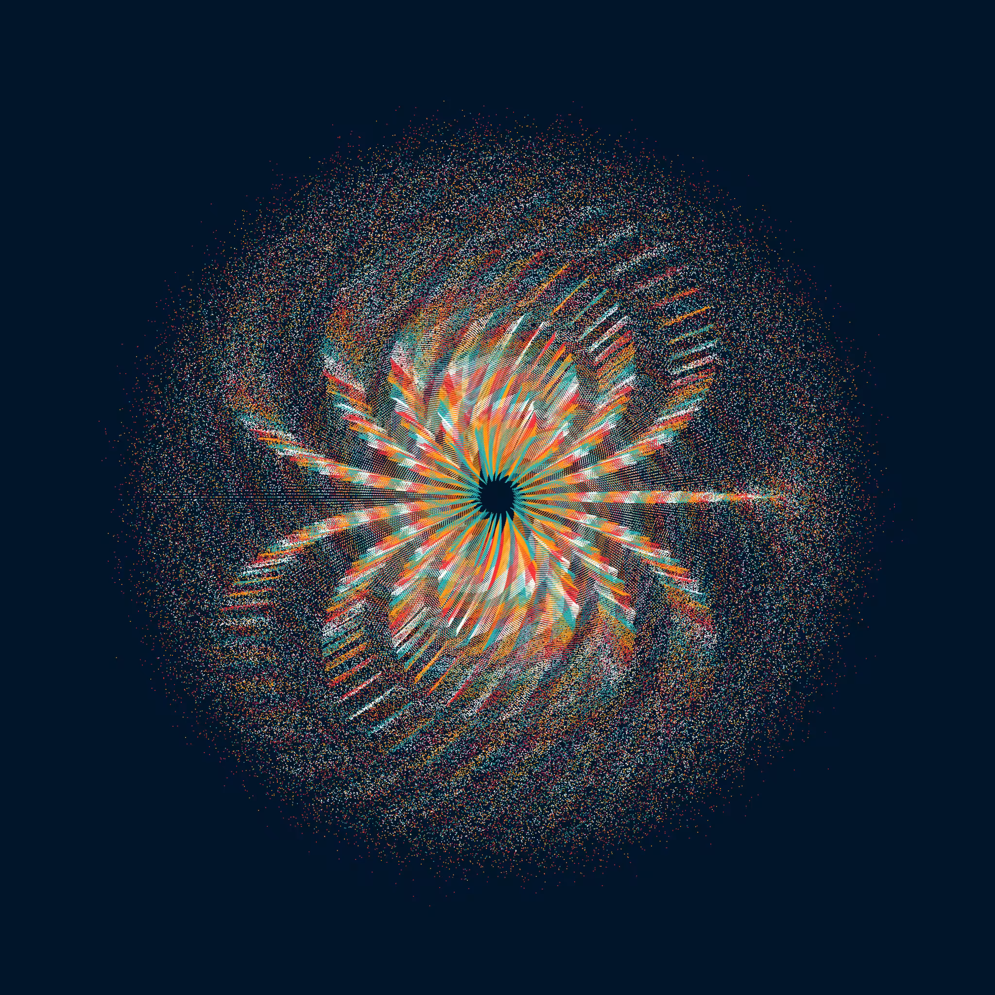 CIRCULAR MURMURATIONS #158