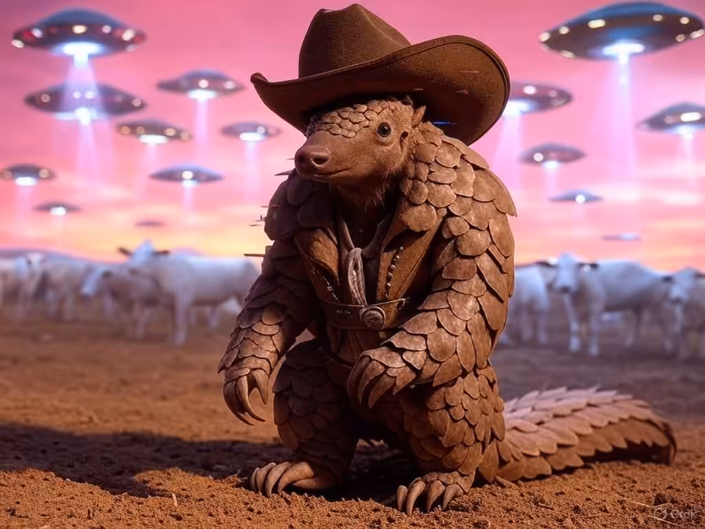 Pangolin Cowboy Possé