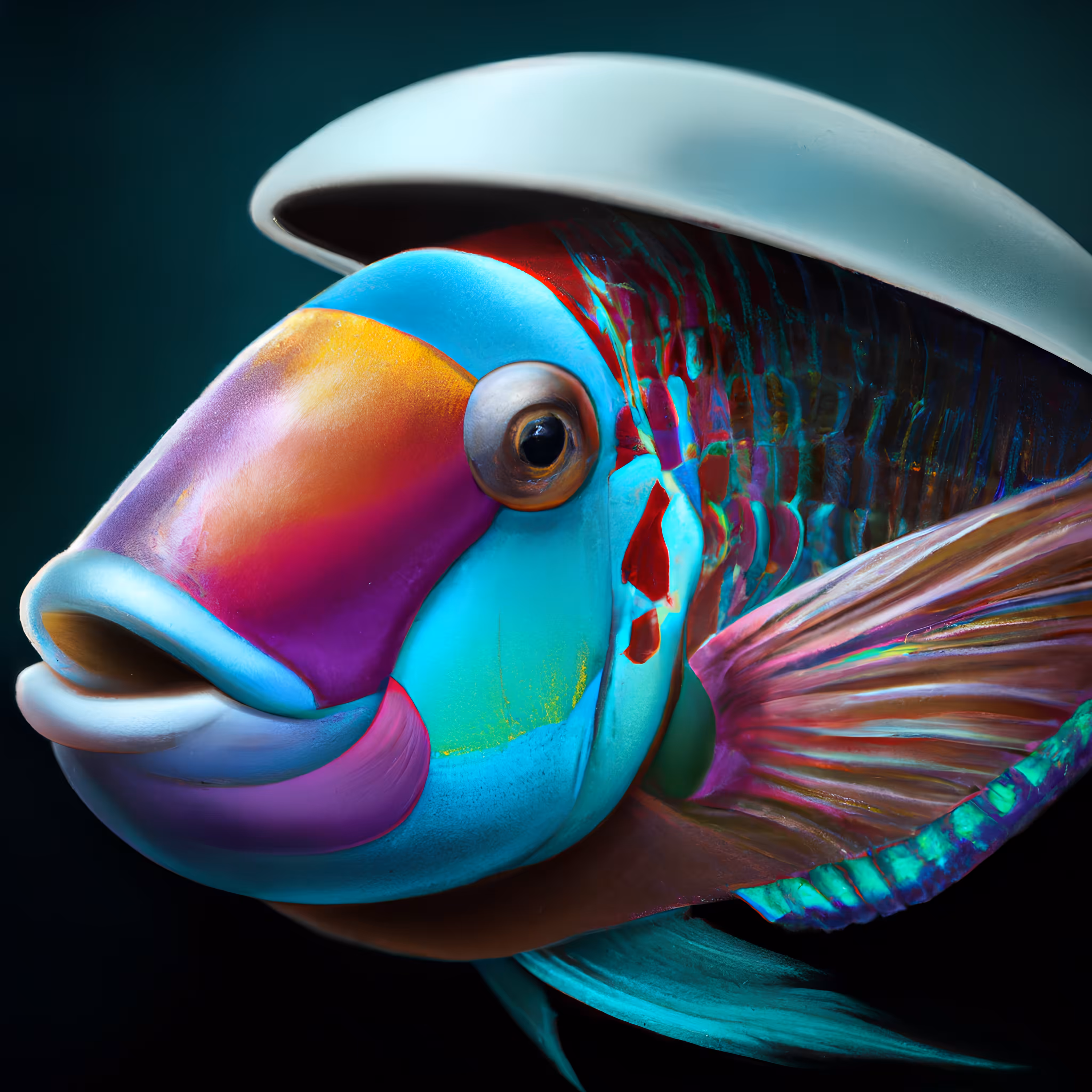 The rainbow fish that’s born female and becomes male