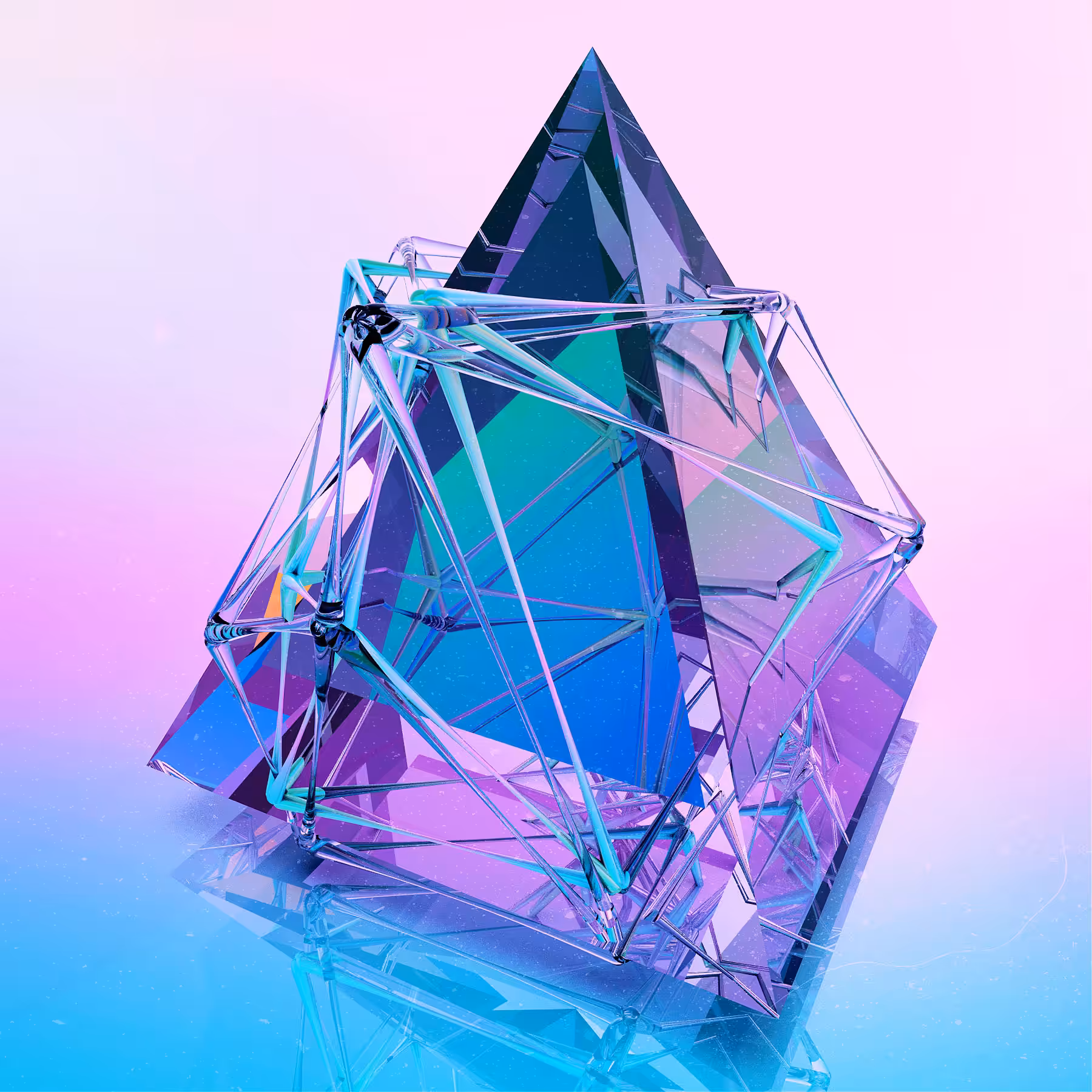 [Day 1855] “PYRAMID-WEBS”