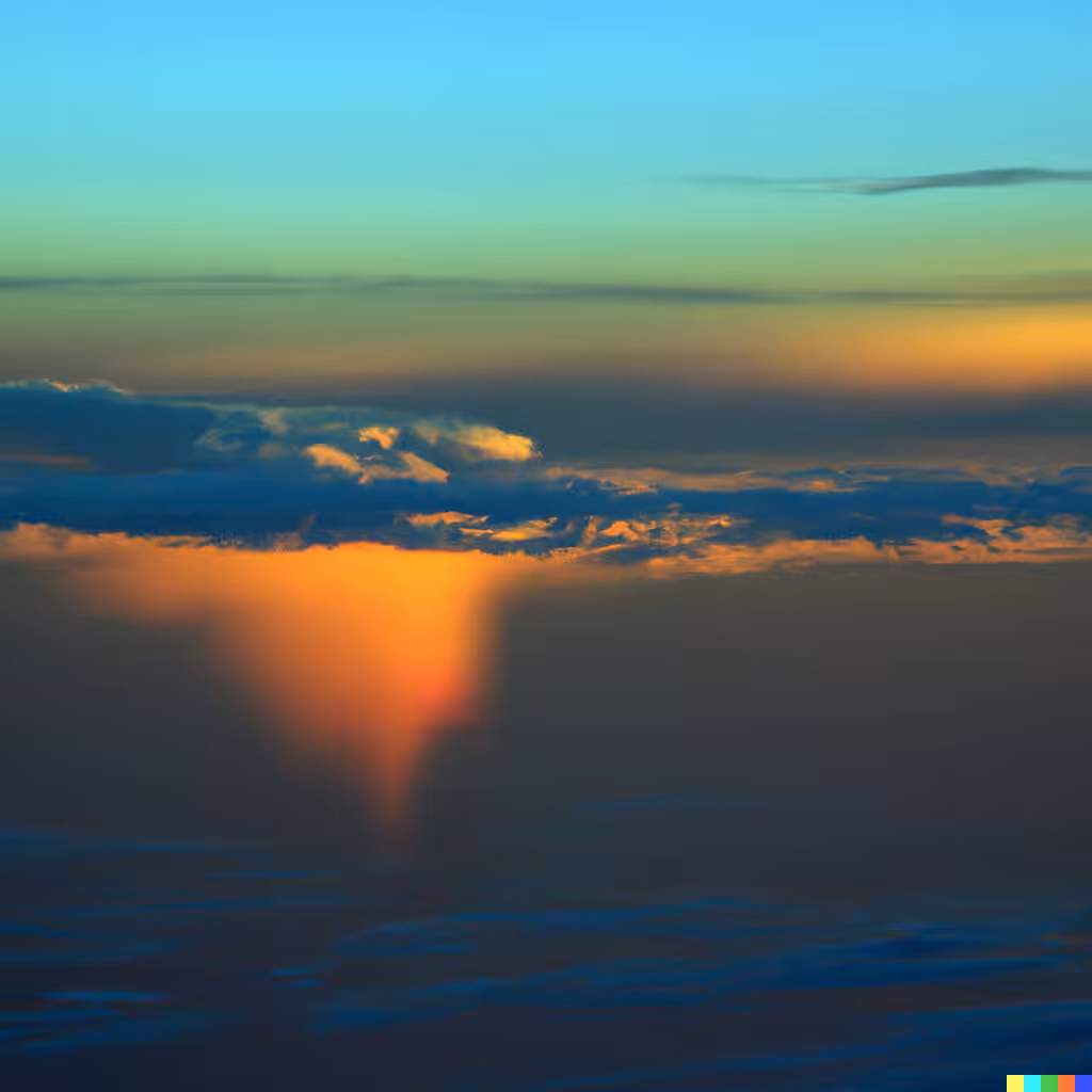  ☁️ 23 - a iridescent cirrustratus cloud as observed from C130 research aircraft at sunset