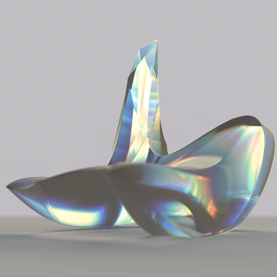Sculpting glass
