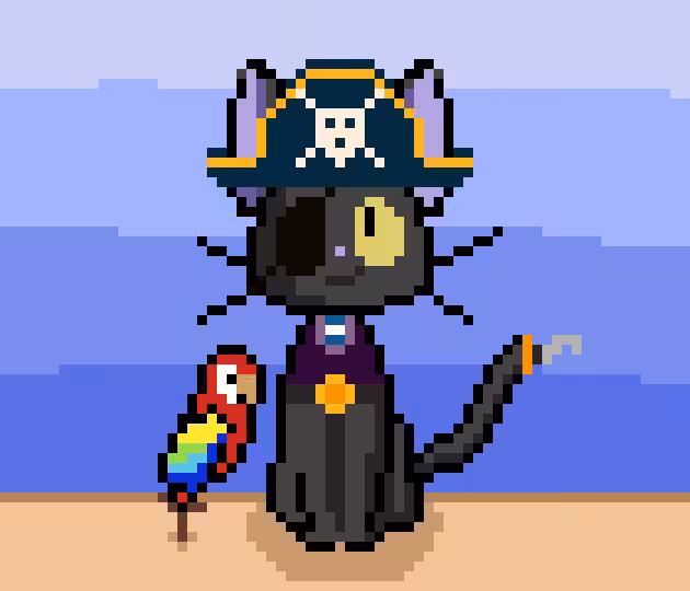 #19 Pirate Cat