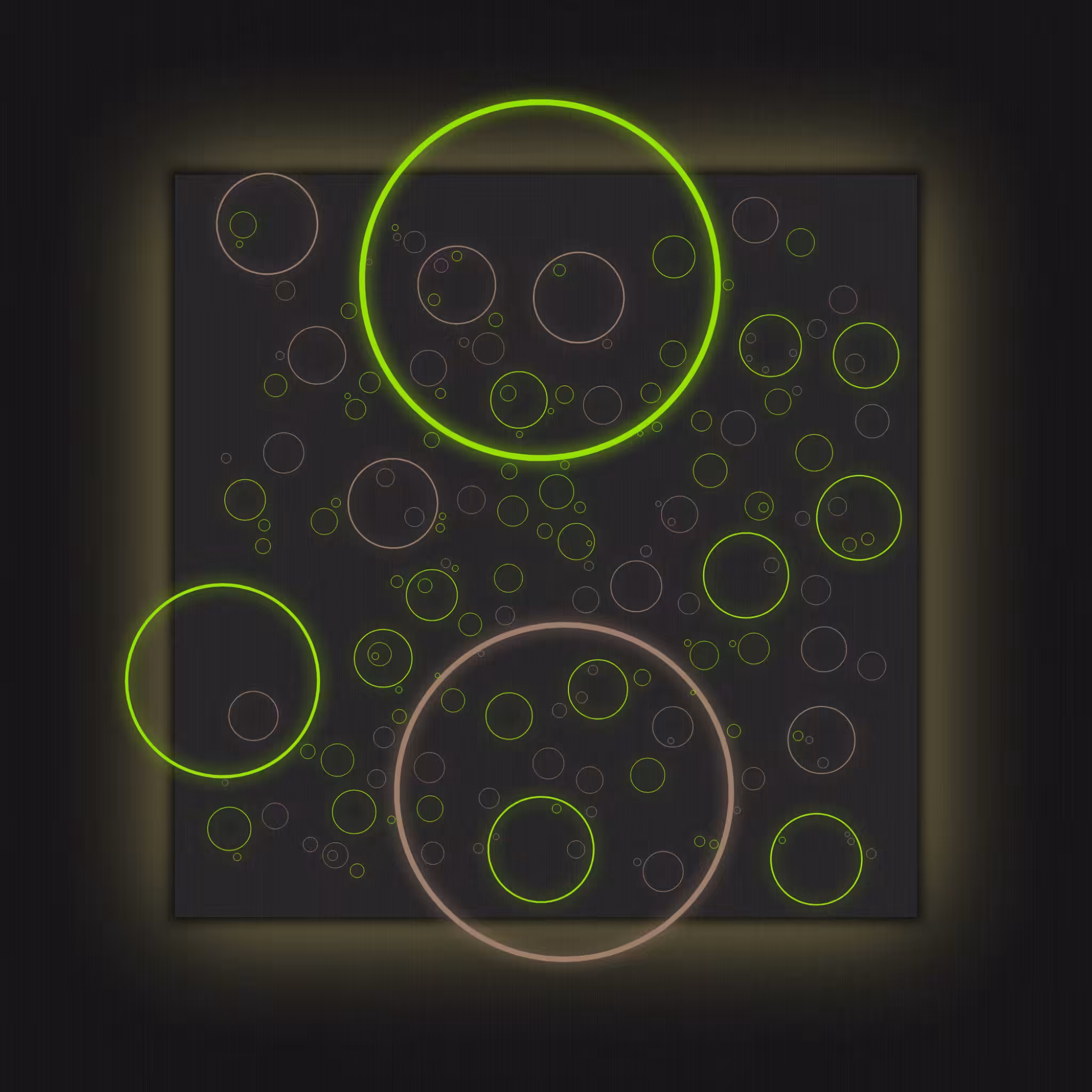Nevercolliding Circles #59