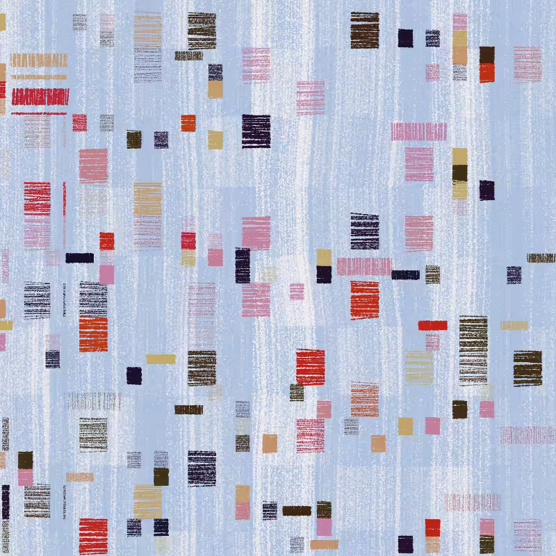 Composition #3 Patchwork Quilt #218